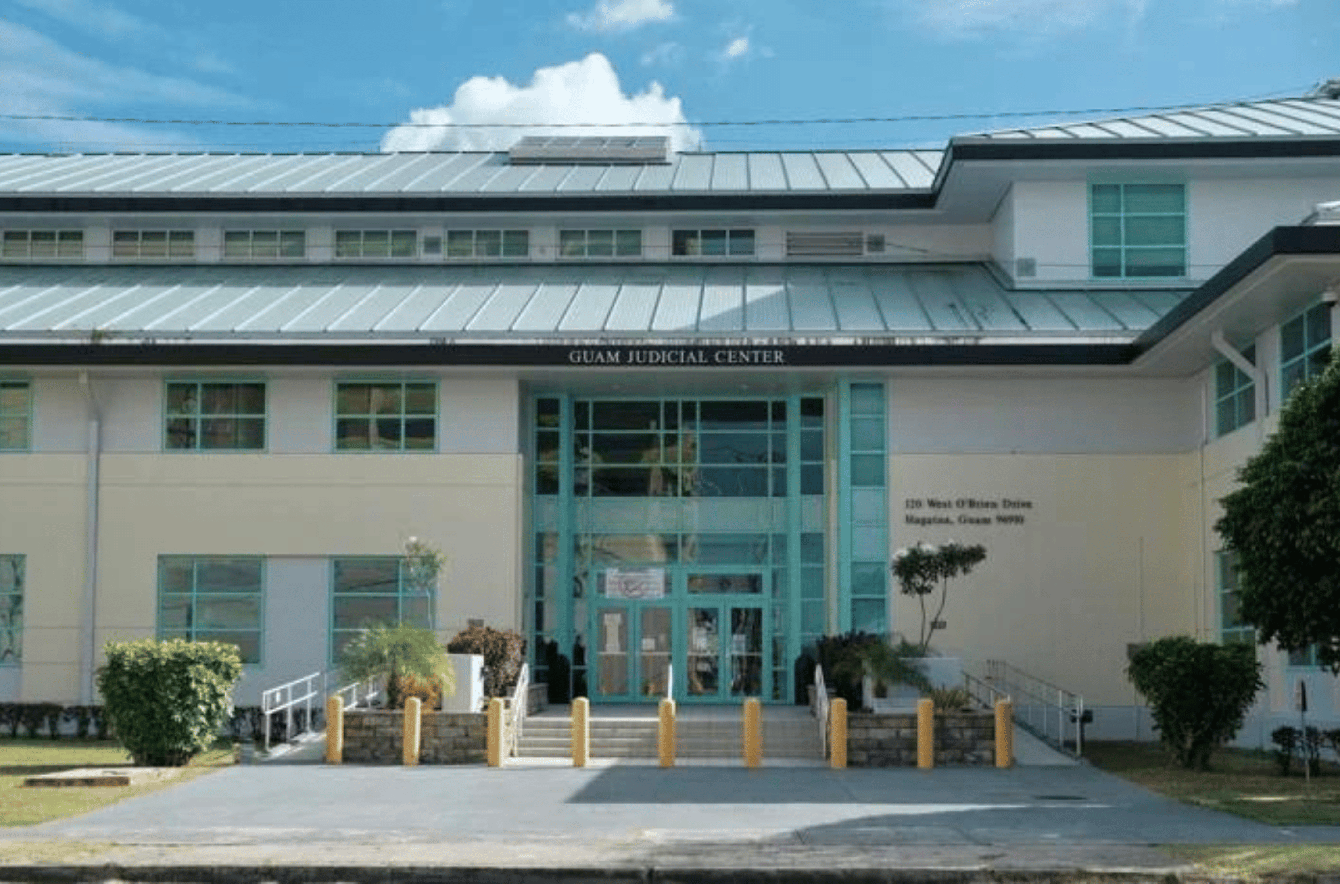 The Guam Judicial Center in Hagåtña is seen on Wednesday, Feb. 14, 2024. 