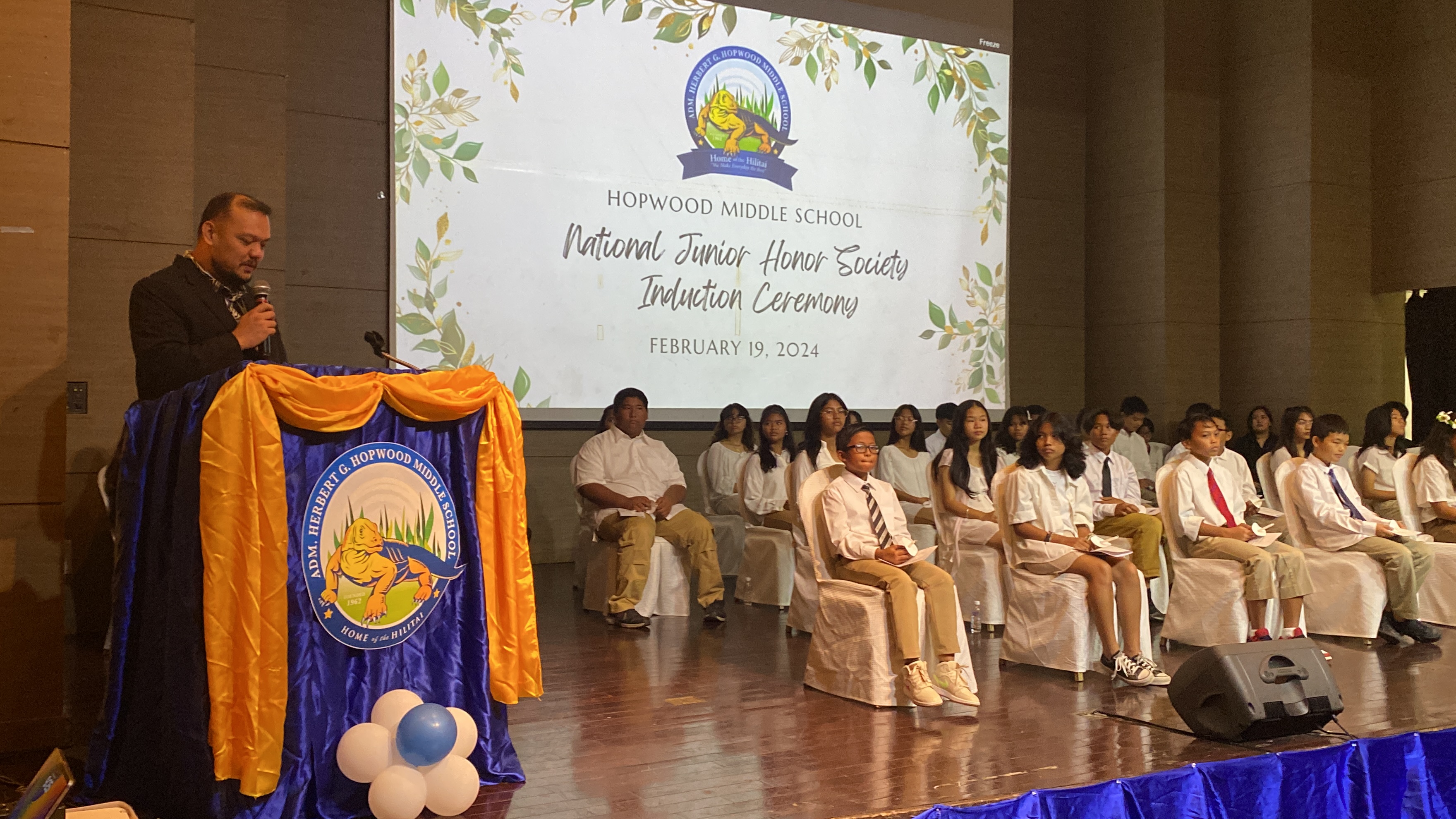 Dr. Roque Indalecio, inspirational guest speaker.