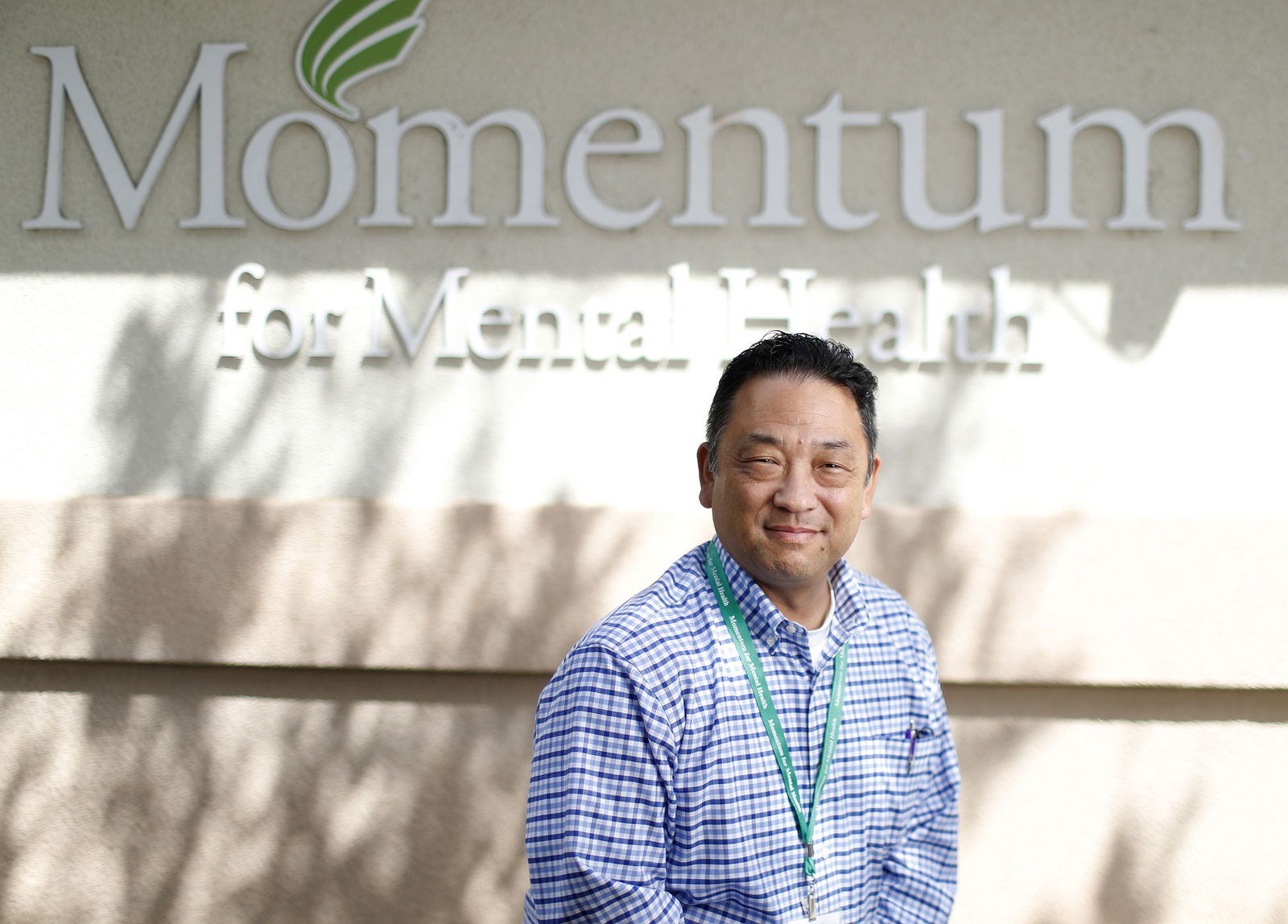 David Mineta, CEO of Momentum for Mental Health, poses for a photograph at their offices in San Jose, California, on Tuesday, April 7, 2020. (Nhat V. Meyer/Bay Area News Group/TNS)