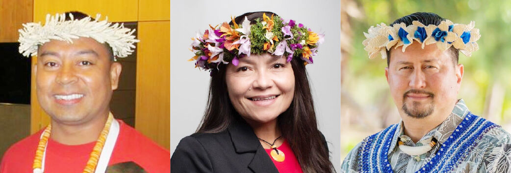From left, John Gonzales, Kimberlyn King-Hinds and Edwin Propst.