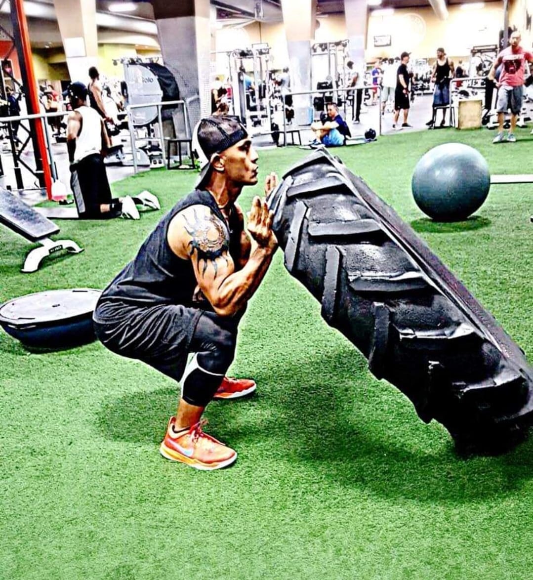 Jerry Diaz undergoes a training session at BBJ Athletics.