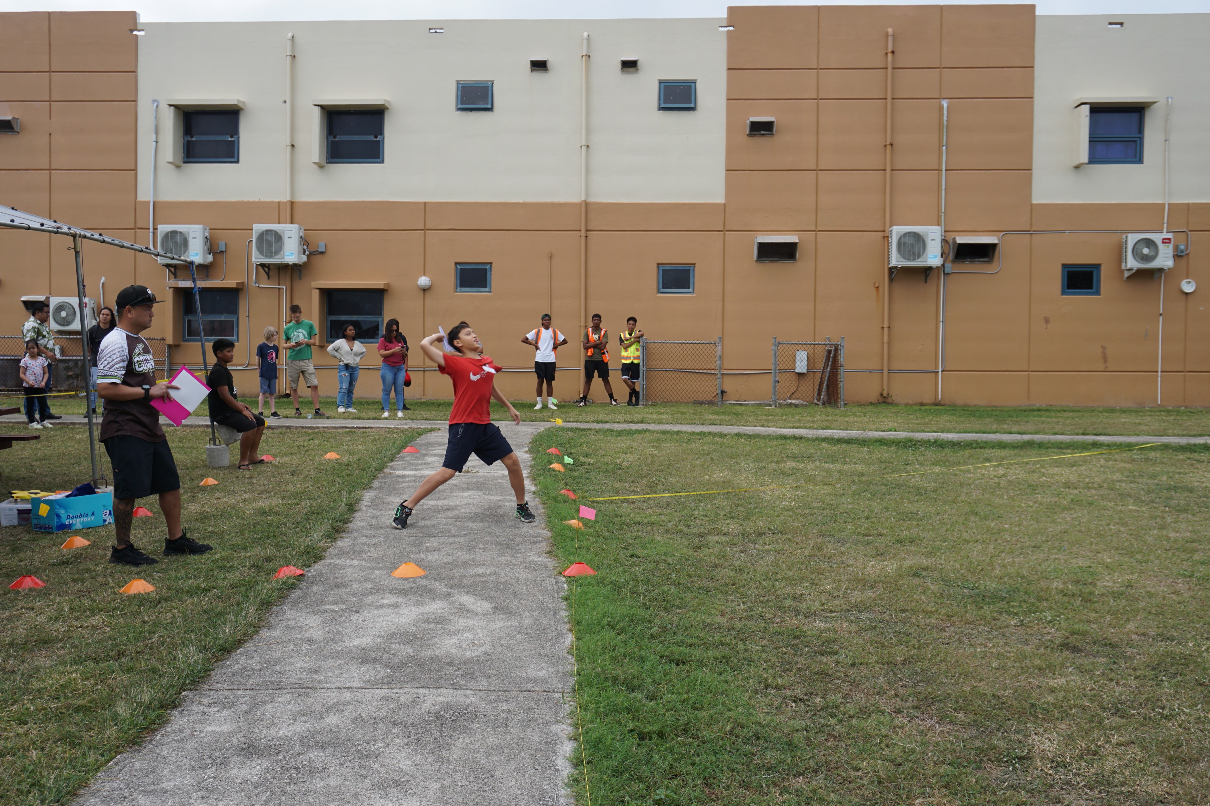 In second place was Andy Chen from Agape Christian School with a distance of 75 feet, two inches.