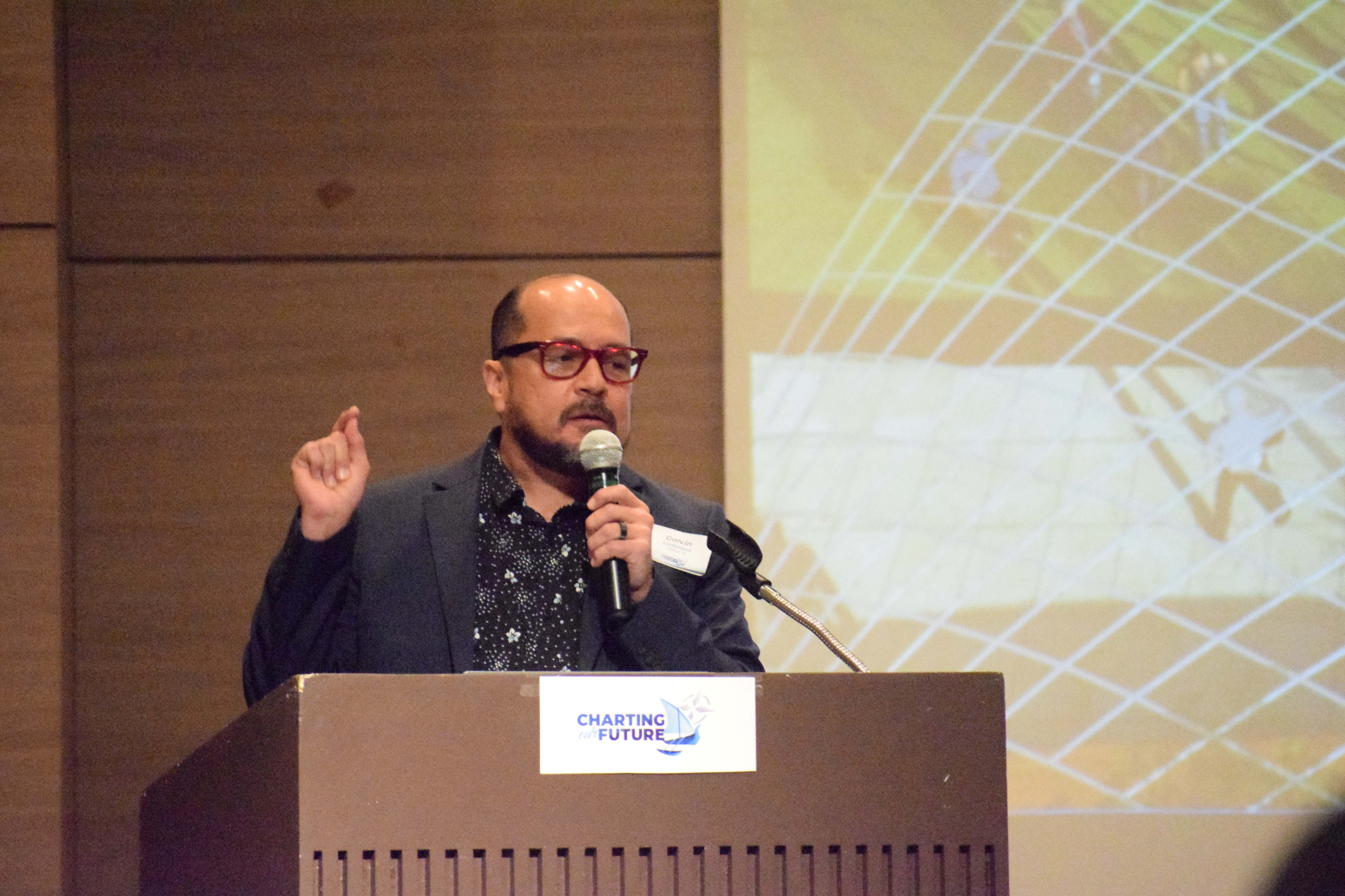 Northern Marianas College President Galvin Deleon Guerrero, Ed.D. talks about sustainable development.