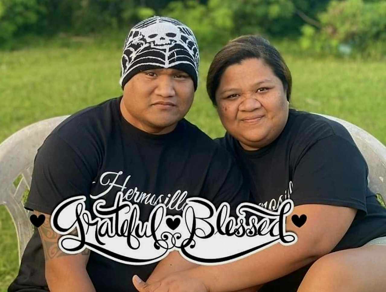 Rudolfo S. Hermosilla Jr. and wife.