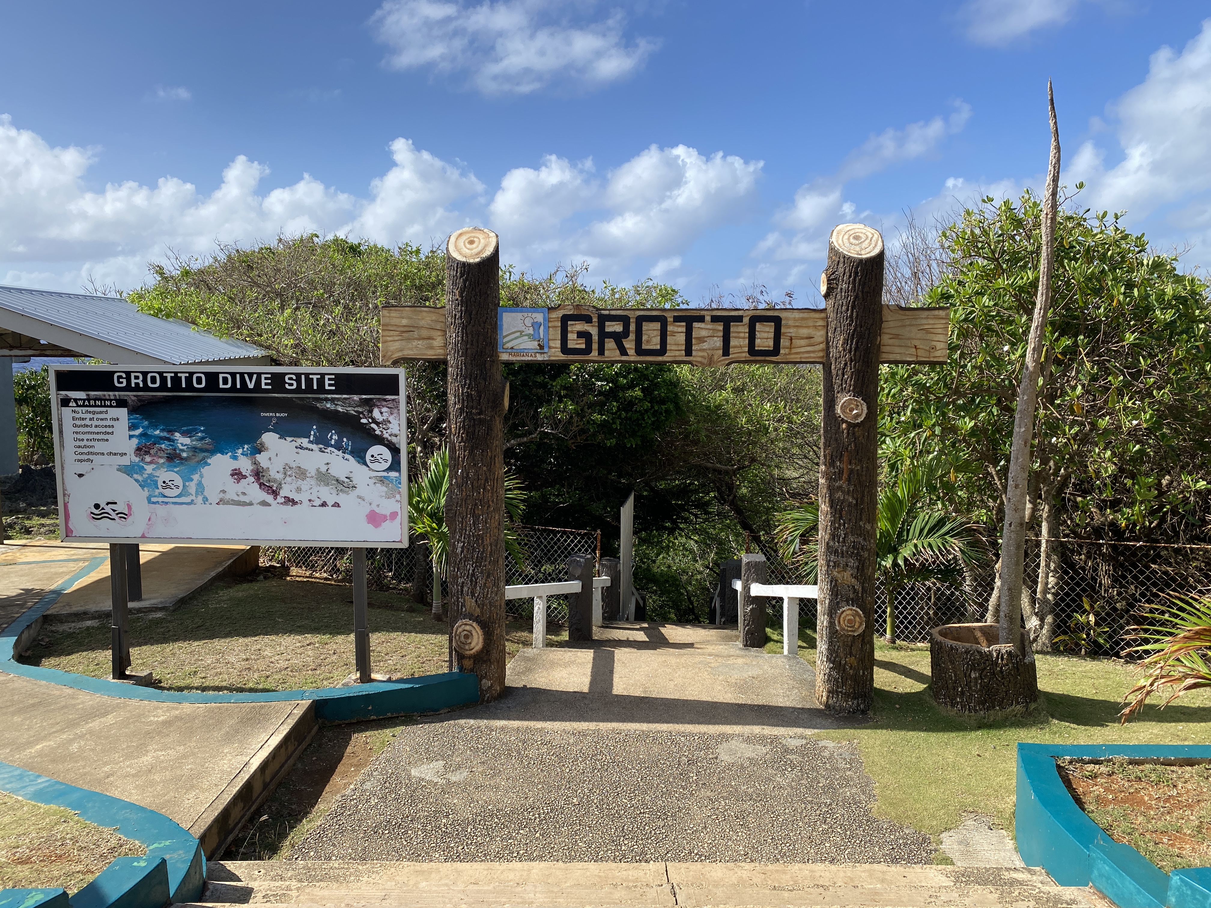 The Division of Parks and Recreation is allowed to impose a fee on tourists by Public Law 14-27, which was signed by then-Gov. Juan N. Babauta in 2004. 