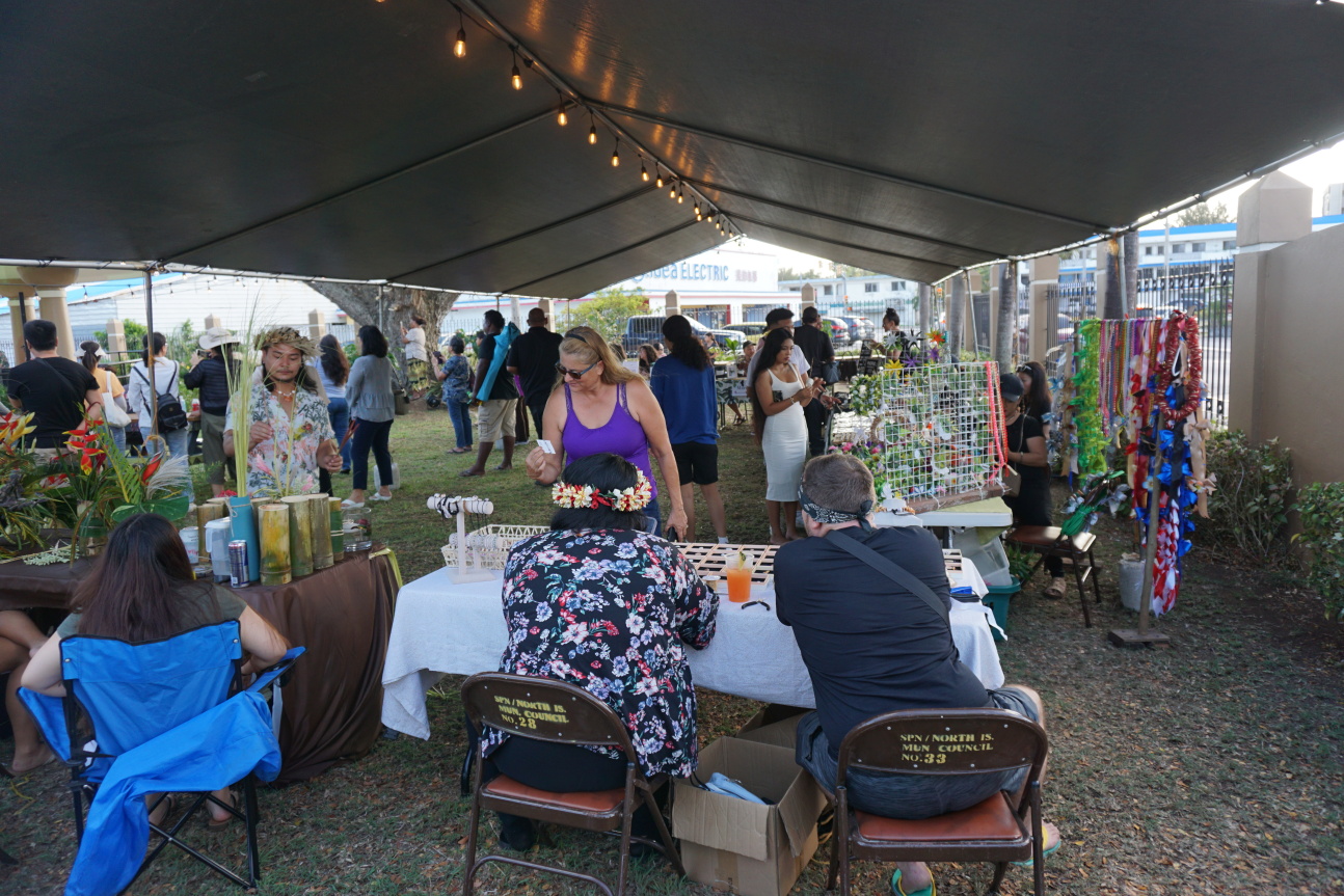 The Earth Day Mini Night Market was held at the ​ Saipan and Northern Islands Memorial Kiosku in Chalan Kanoa on April 22. 