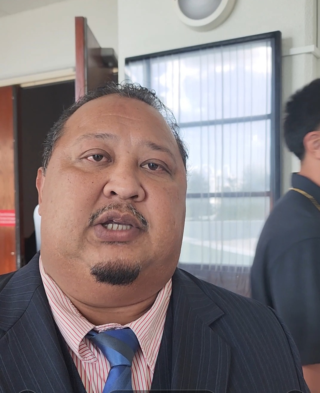 Defense attorney Joaquin DLG Torres talks to Variety after the trial.