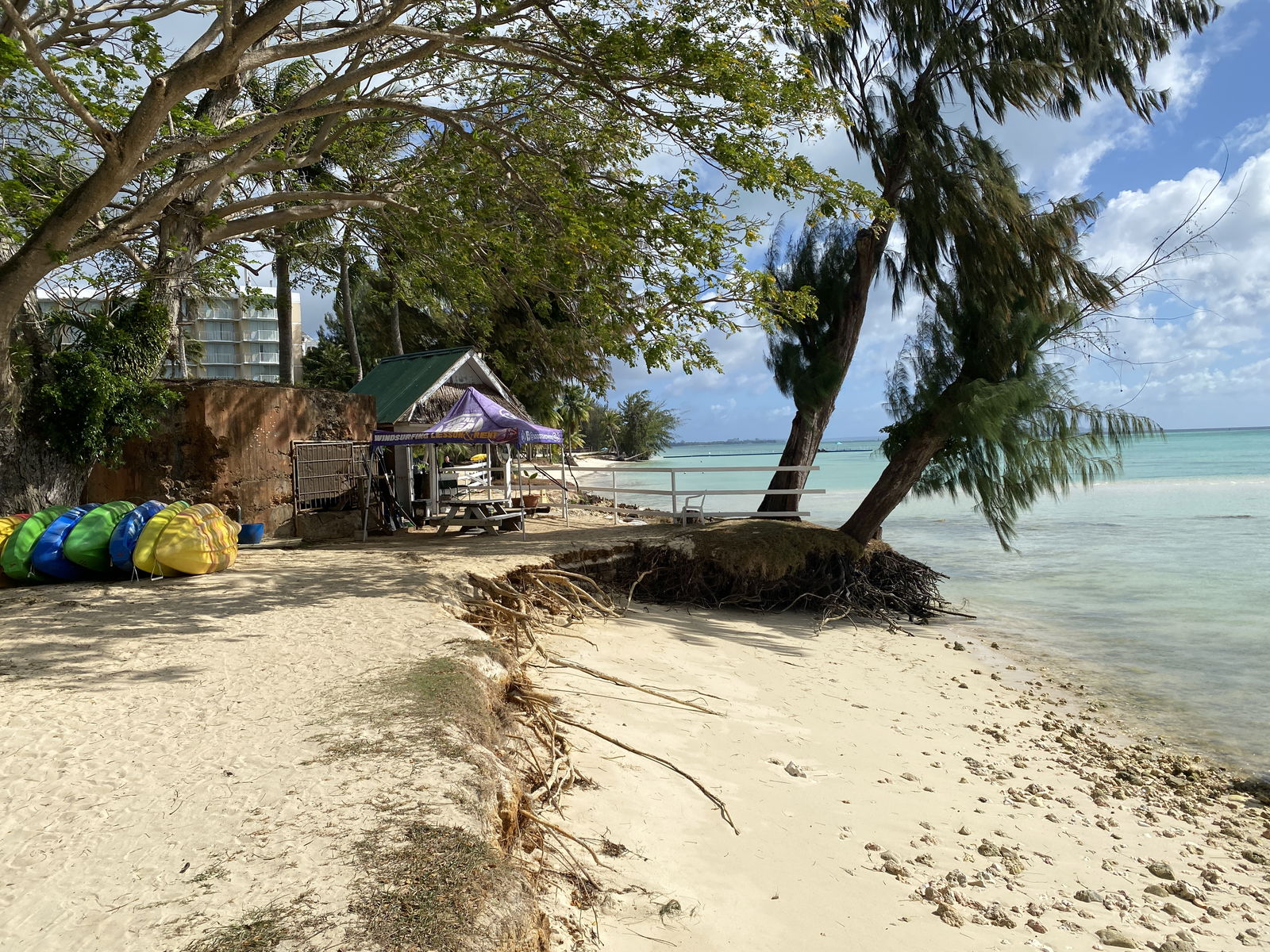 Hyatt Regency Saipan hopes that island leaders can include the hotel’s erosion issues among their priorities. 