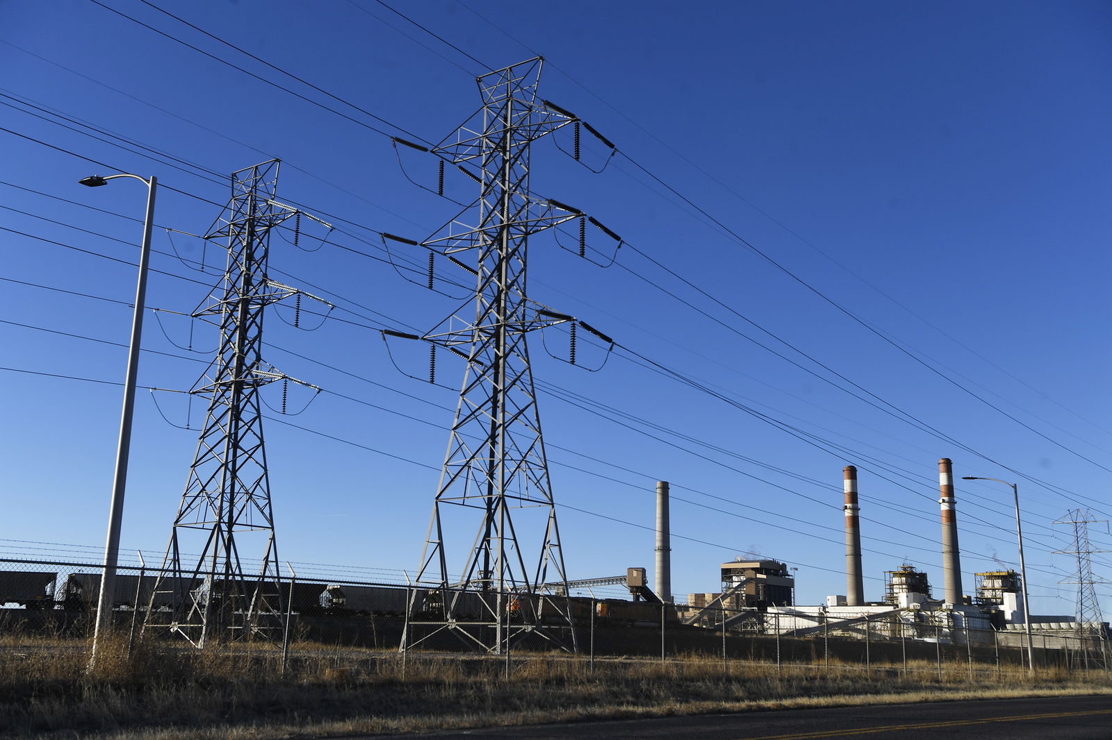 Xcel Energy's Comanche Generating Station, a 1,410 megawatt, coal-fired power plant, on Jan. 7, 2020, in Pueblo, Colorado. (Andy Cross/The Denver Post/TNS)