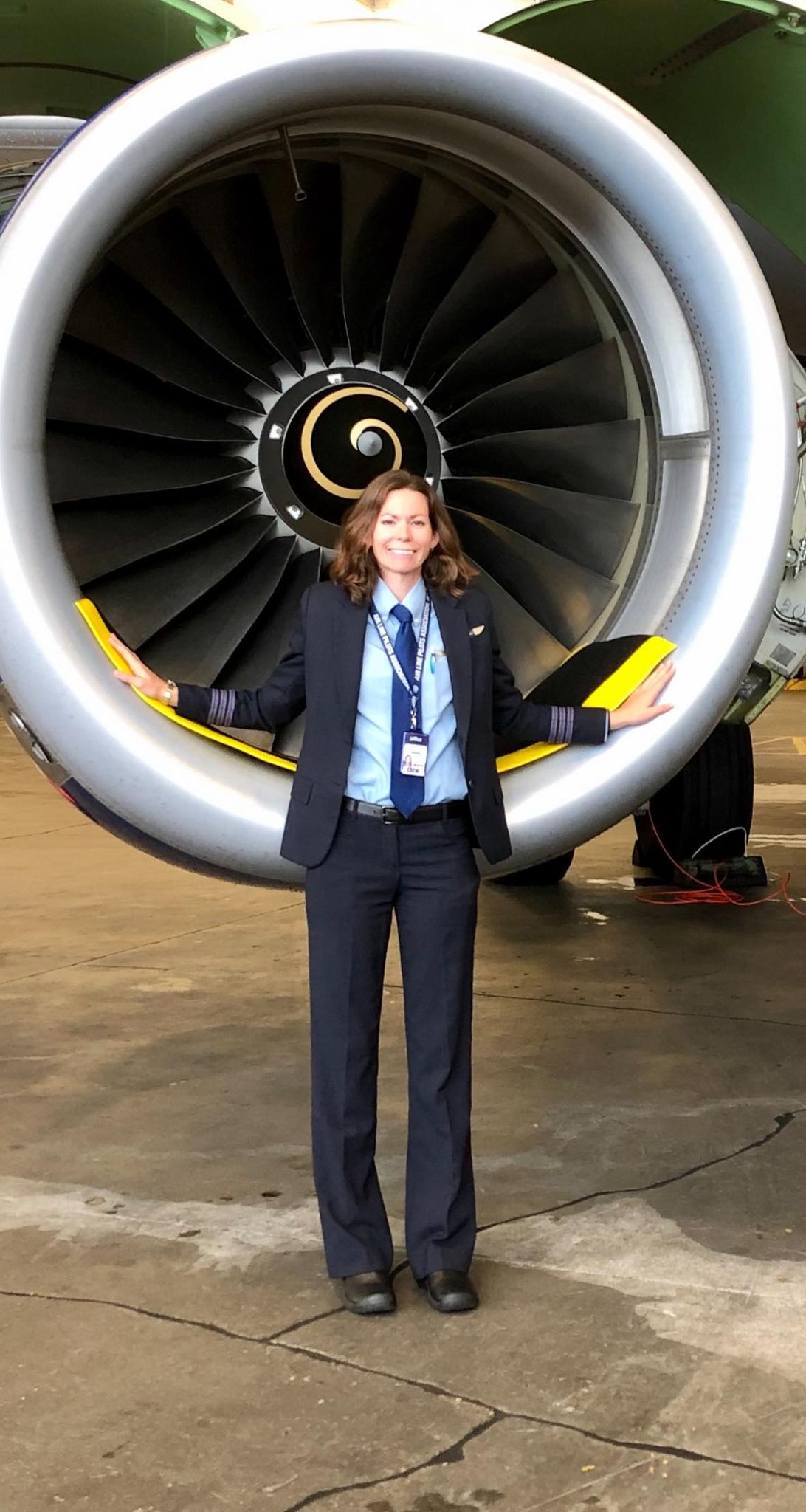 Corrie Ohlemeier with JetBlue