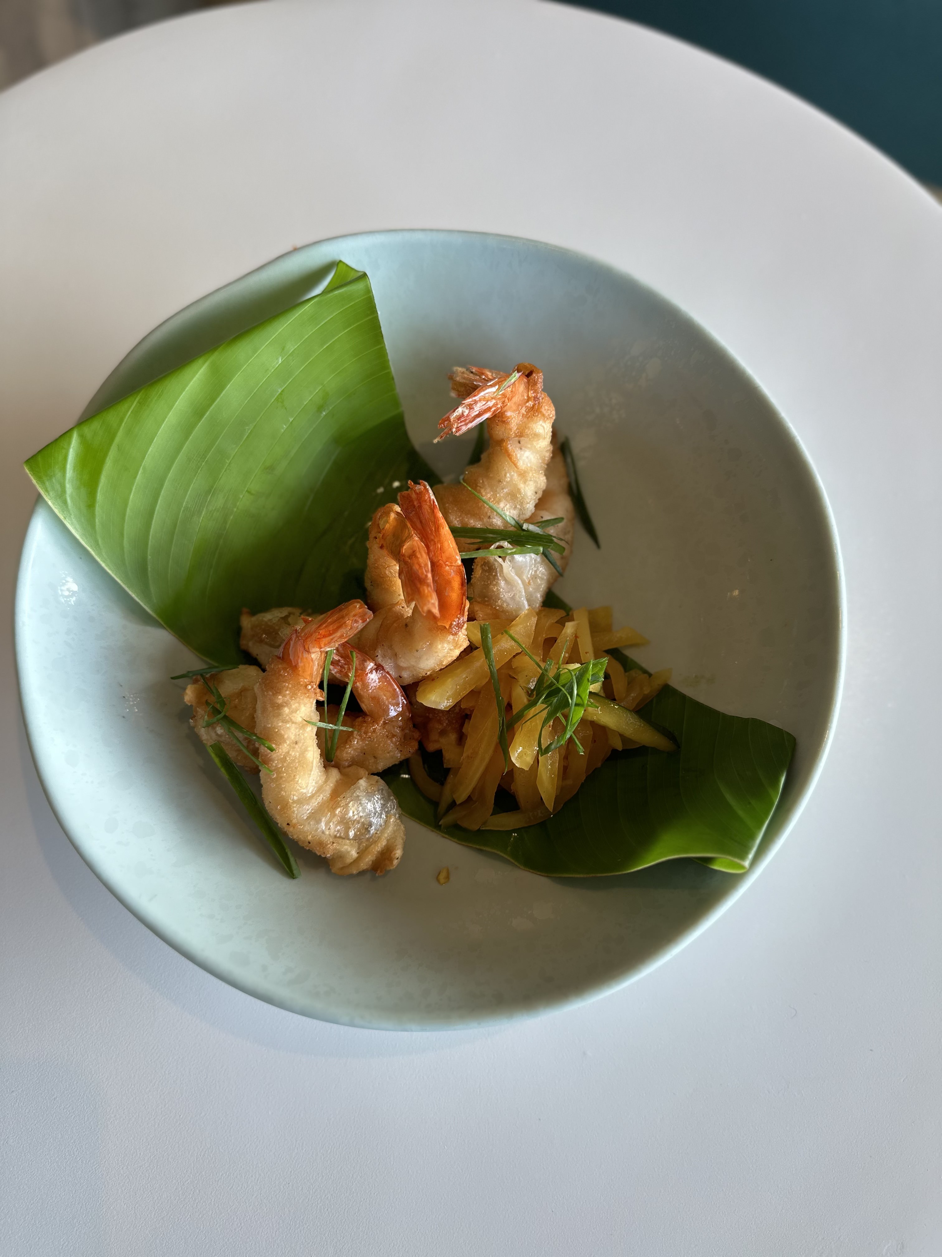 Loco Local BBQ Street Market’s crispy shrimp rolls.