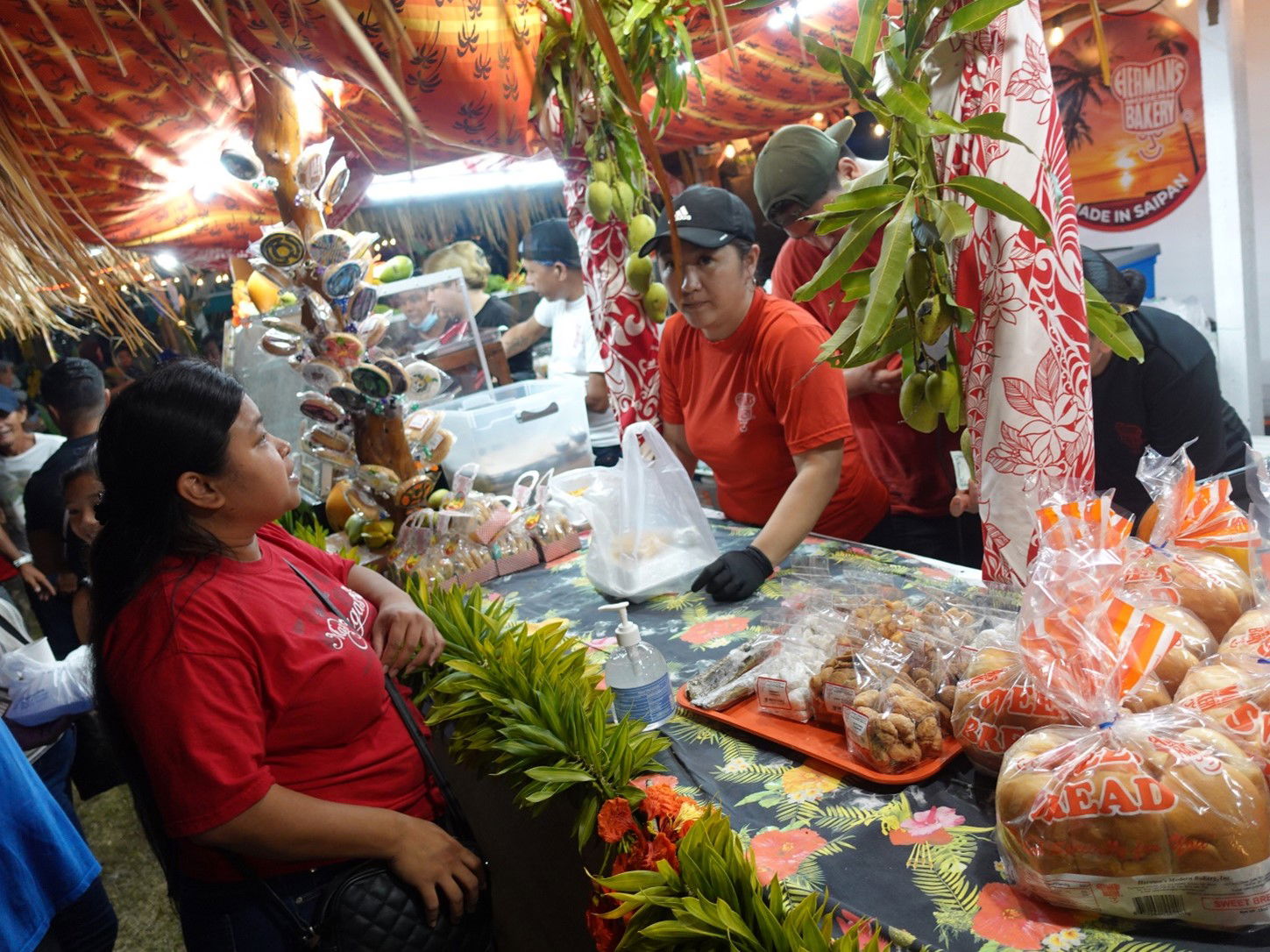 Herman’s Modern Bakery, the oldest bakery in Saipan, serves patrons at the Taste of the Marianas International Food Festival on June 17, 2023. The 25th Annual Taste of the Marianas will be held by the Marianas Visitors Authority on May 4, 11, 18 and 25, 2024, at American Memorial Park.