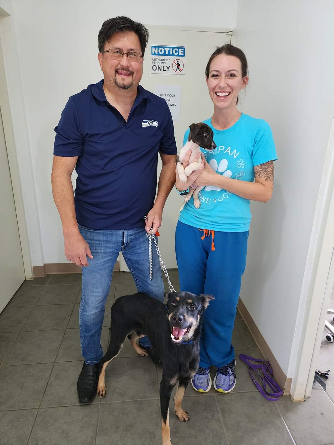 Ed Propst and Lauren Cabrera