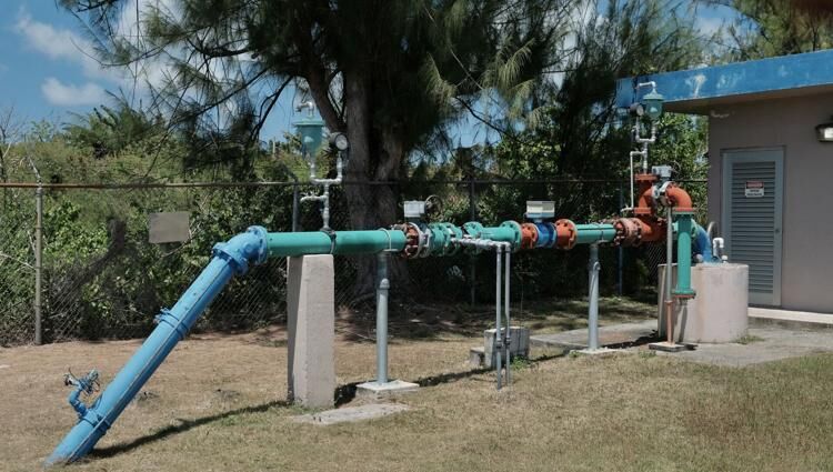 The Guam Waterworks Authority M-18 water well in Harmon on Tuesday, March 19, 2024. 