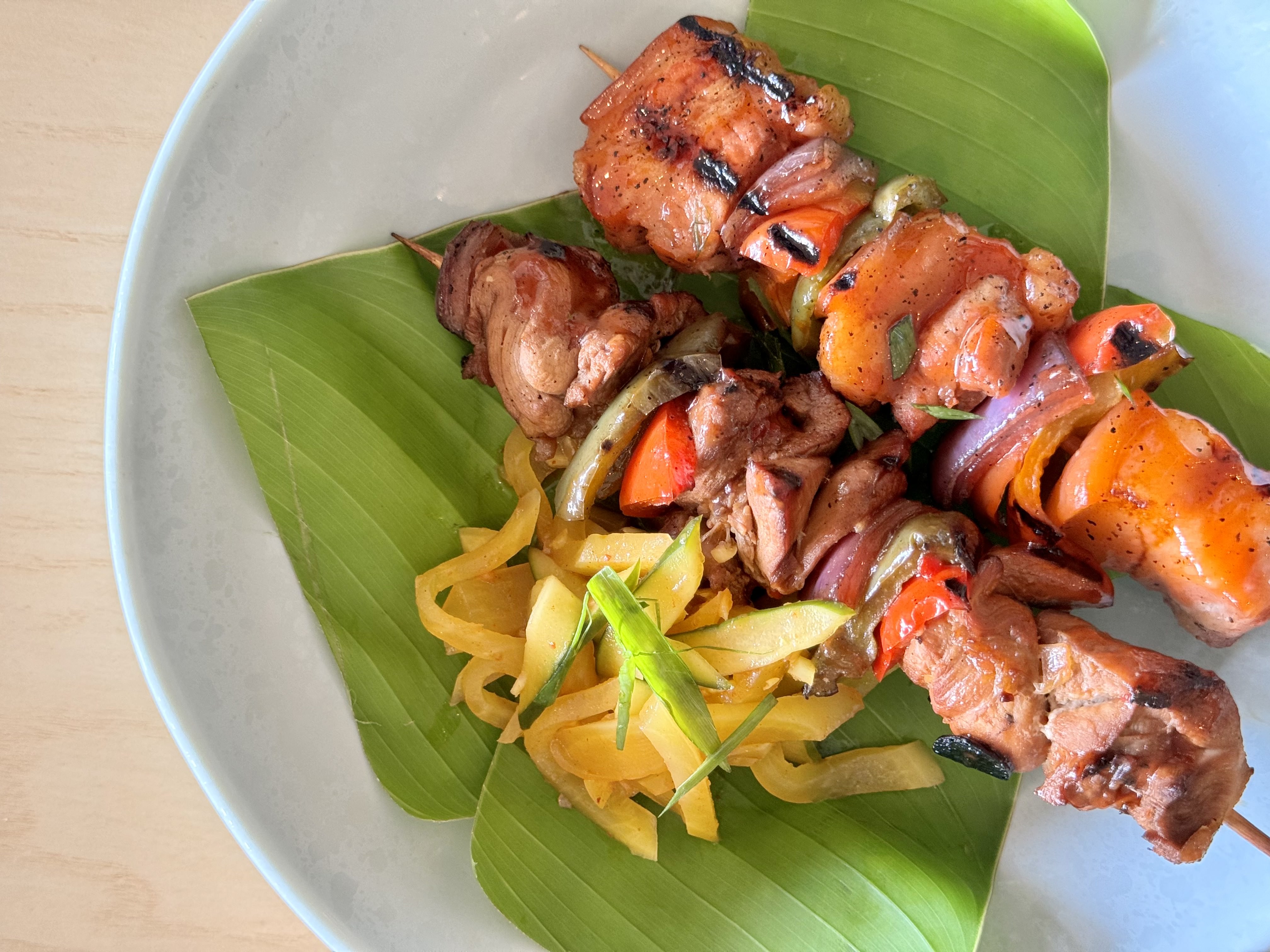 Loco Local BBQ Street Market’s Loco Sticks.