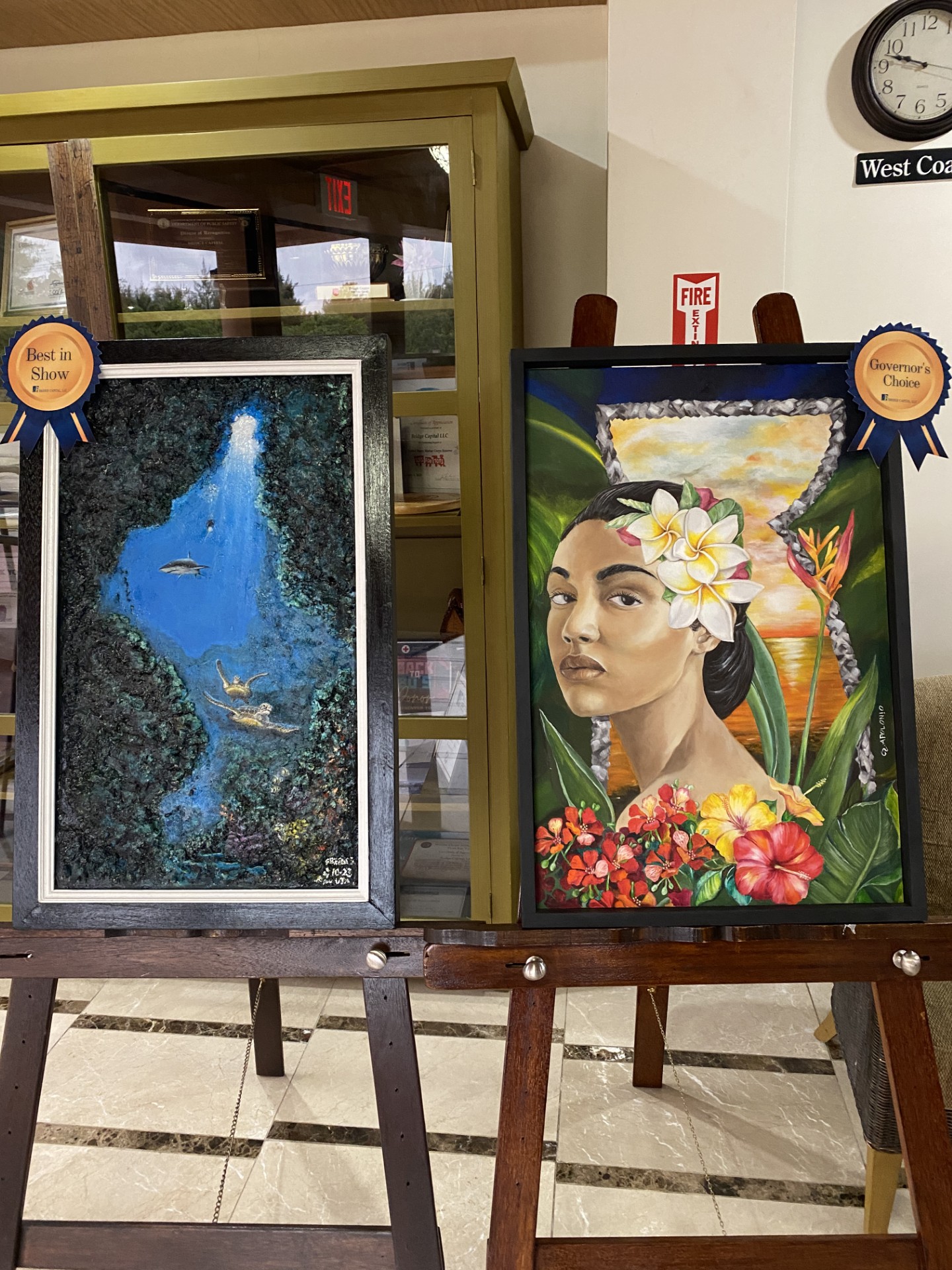 Visual art is one of the highlights of the annual Bridge Capital Art Contest.