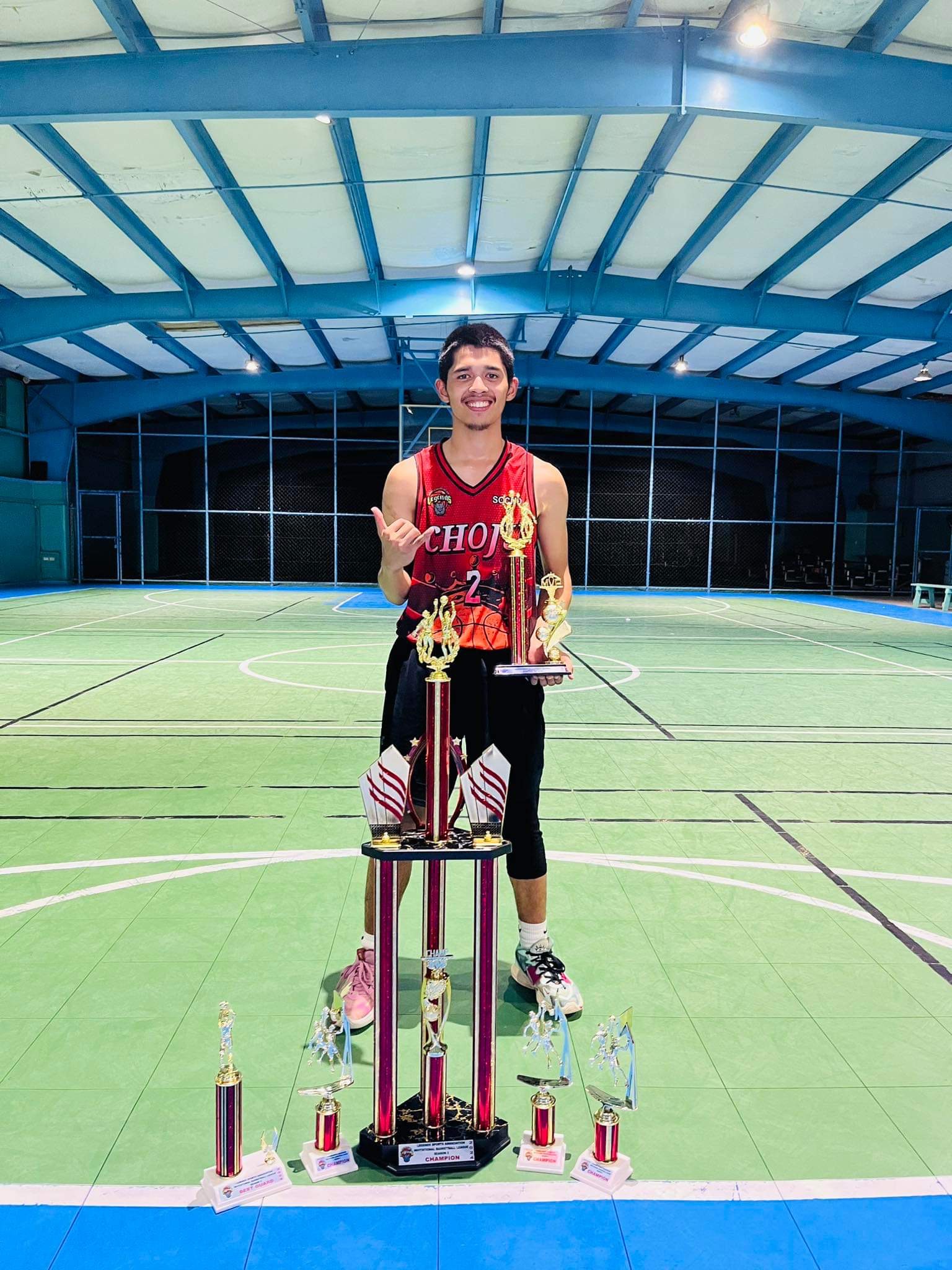 Choju's Gerald Mamis is the Finals MVP.