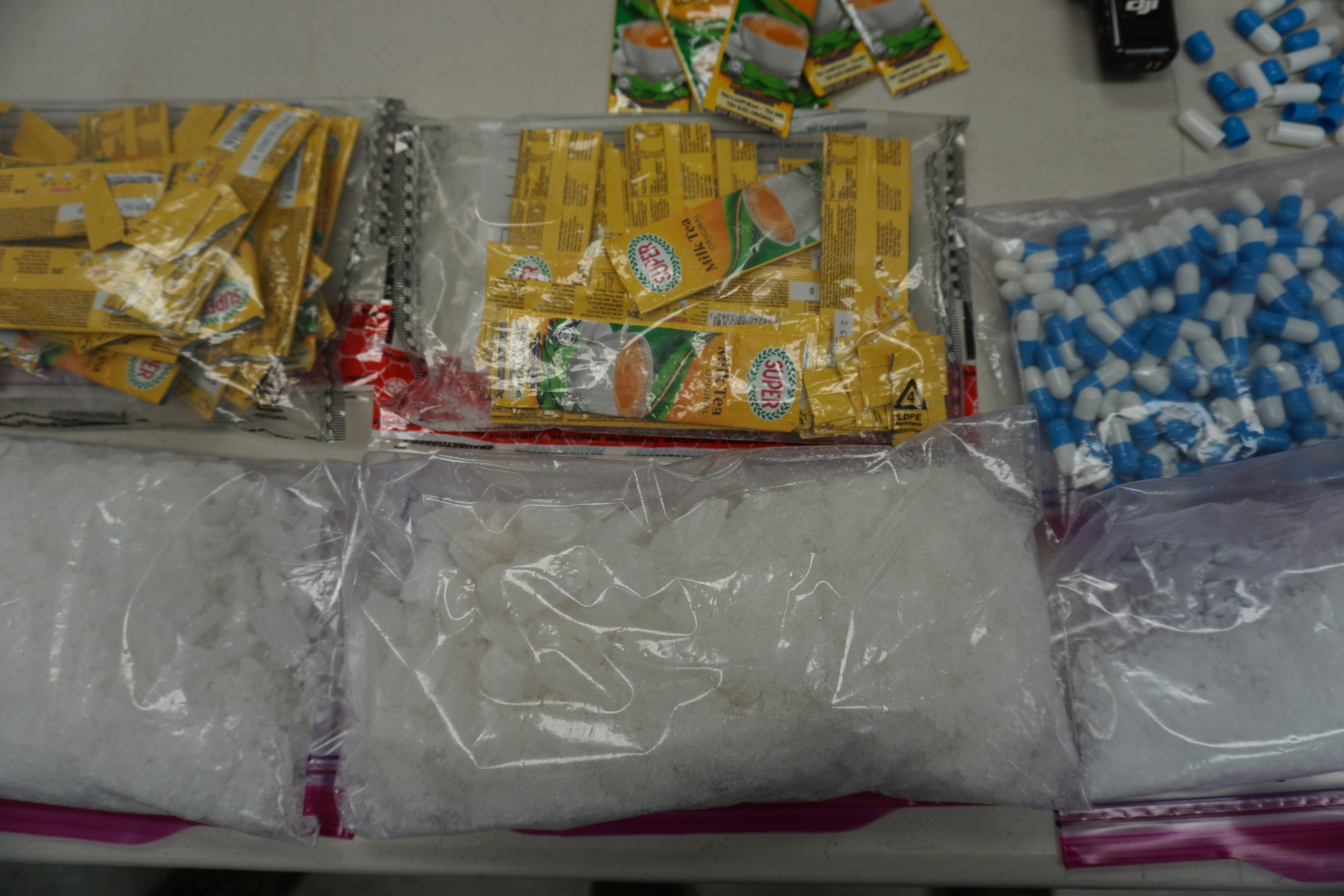 A routine inspection of cargo at the Saipan airport led to the discovery of 2.9lbs of crystal methamphetamine on May 14, Division of Customs and Biosecurity Director Jose C. Mafnas said.
