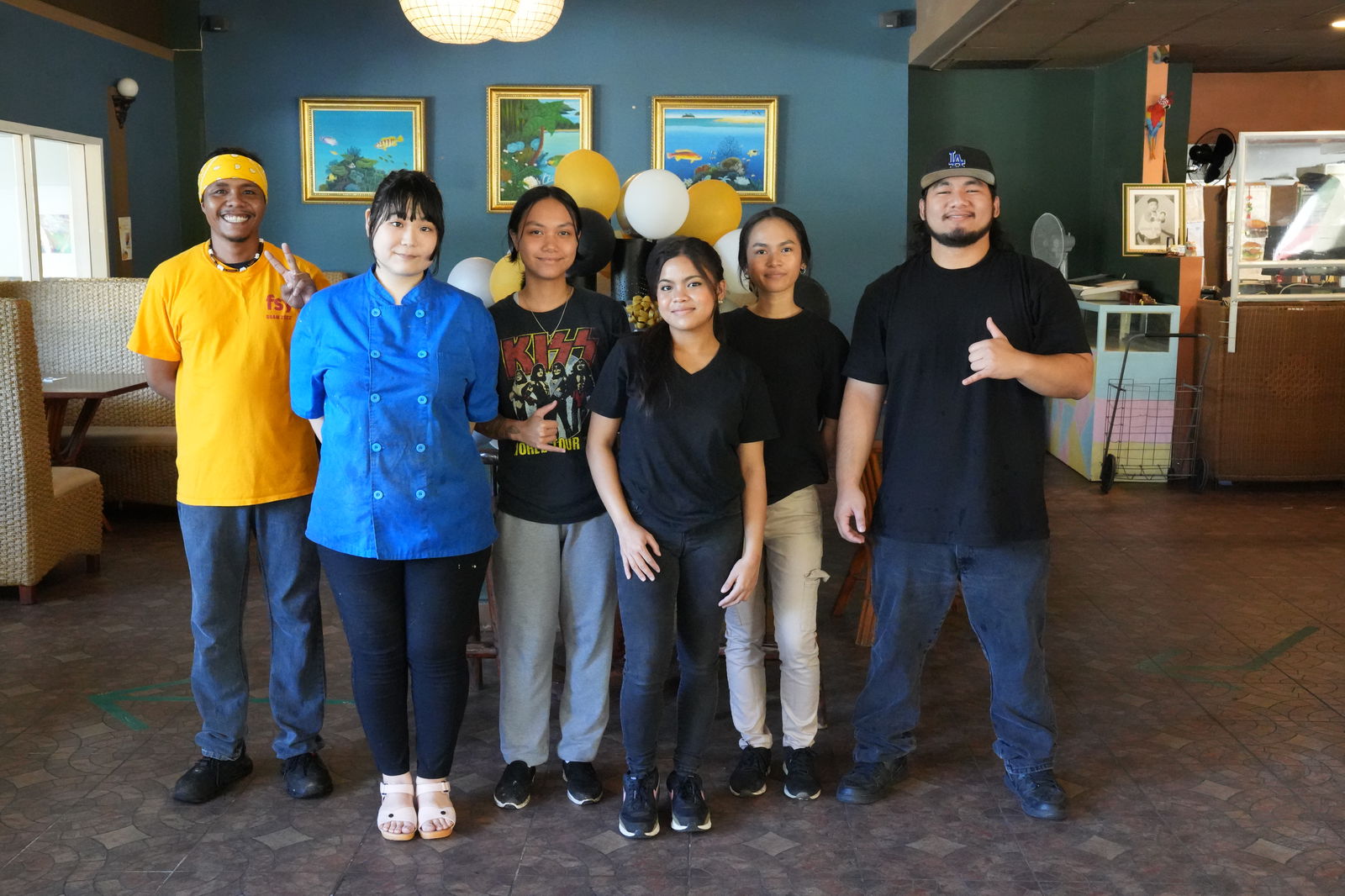 Nagisa Melody Kishimoto and her Gentle Brook team.