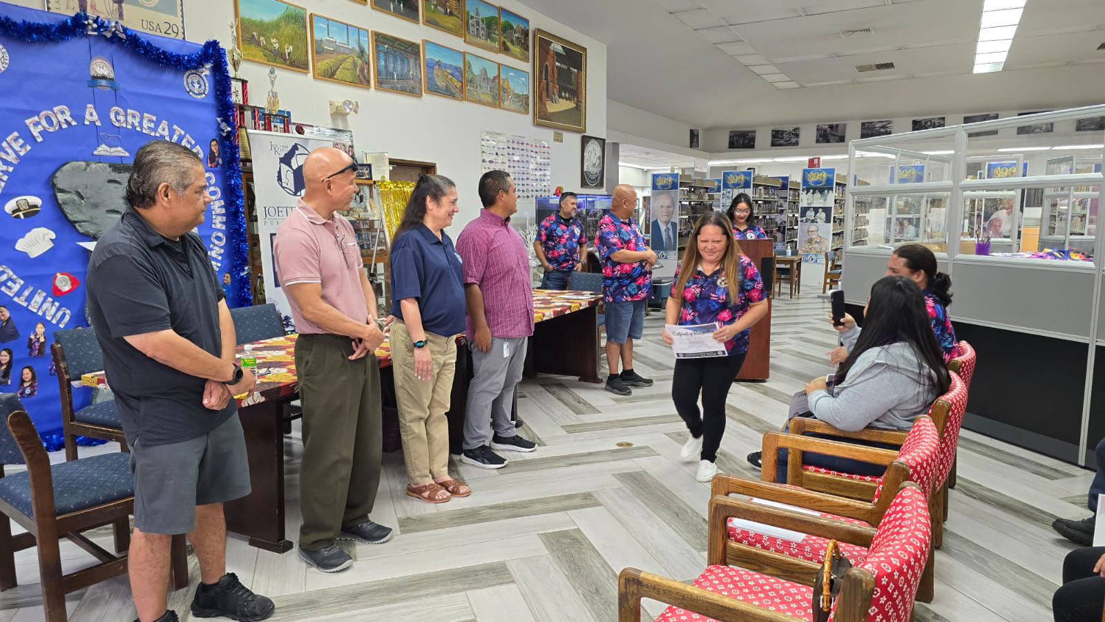 Library Leadership Awardee Leoralynn Terlaje