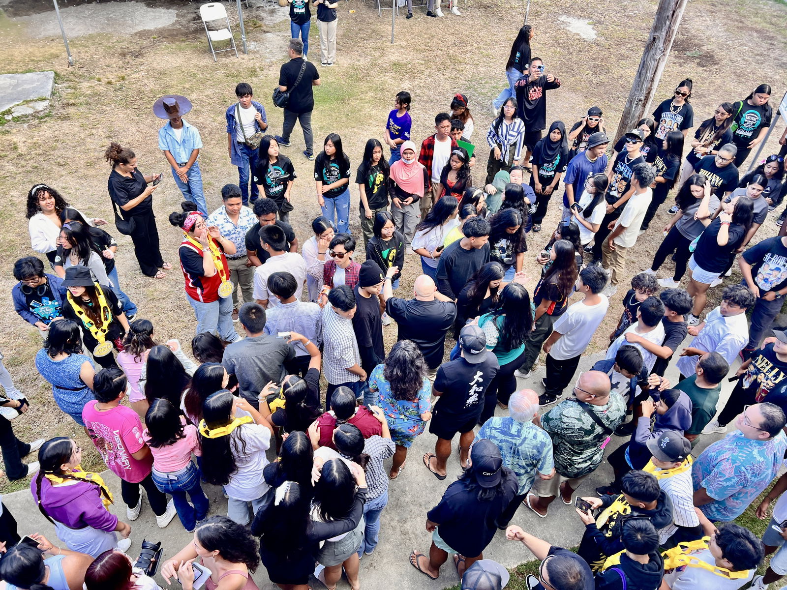 RHI students interact with speakers, guests and Commissioner of Education Dr. Lawrence Camacho.