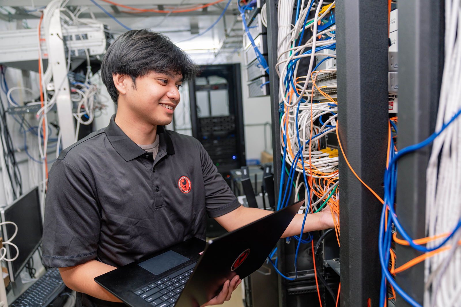 Northern Marianas College recently signed on as an authorized delivery partner of the Computing Technology Industry Association or CompTIA, a world-renowned nonprofit trade association that issues professional certifications for the information technology industry. In photo is NMC IT Support Specialist Milbert Barcelo, who through the college received his CompTIA certifications in A+, Network+, Security+, IT Operations, and Secure Infrastructure.