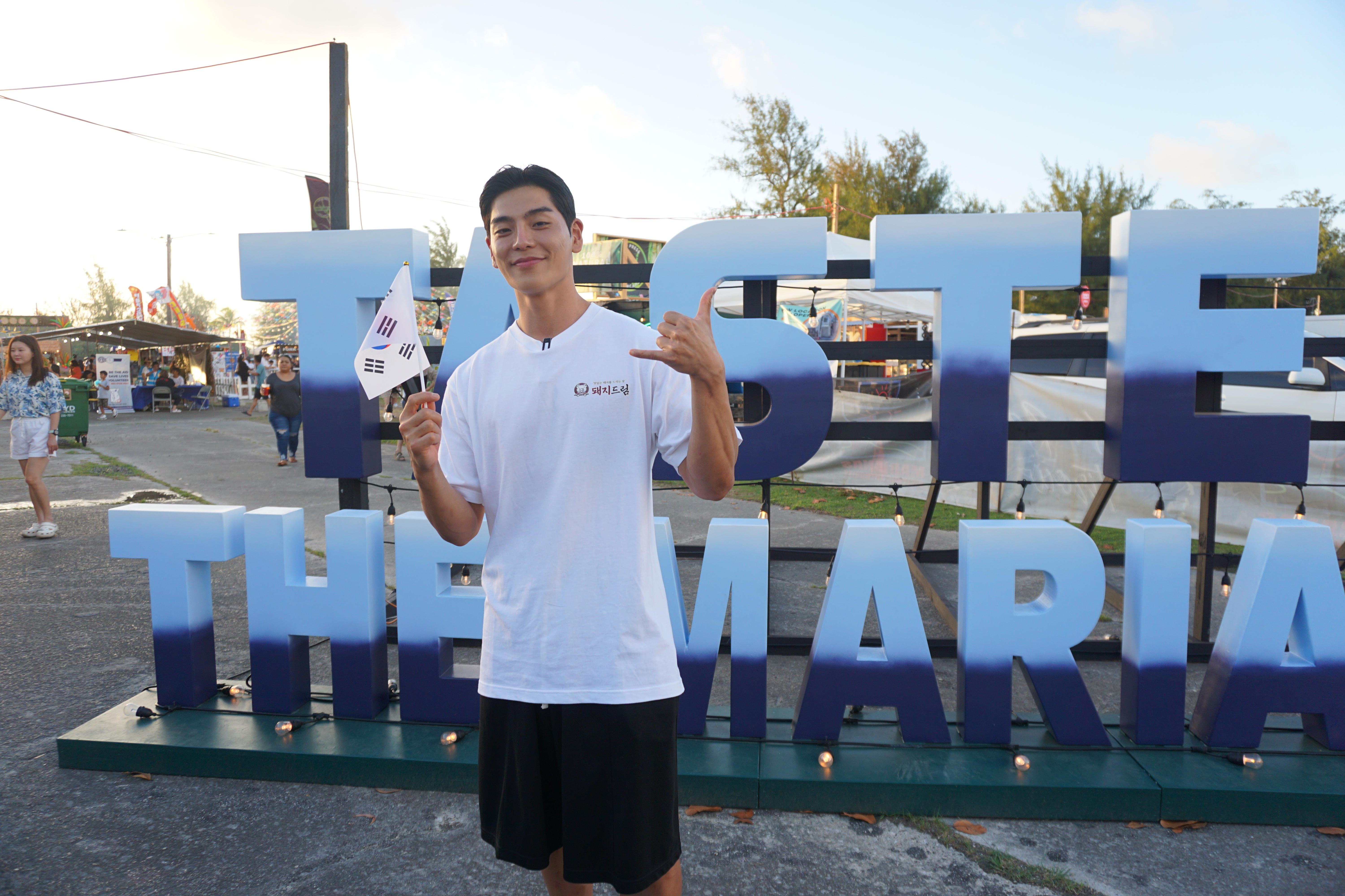 Sang Hyuk Kwon of South Korea said he had never been to Saipan prior to his invitation to the Oh My Grill International Food Challenge.