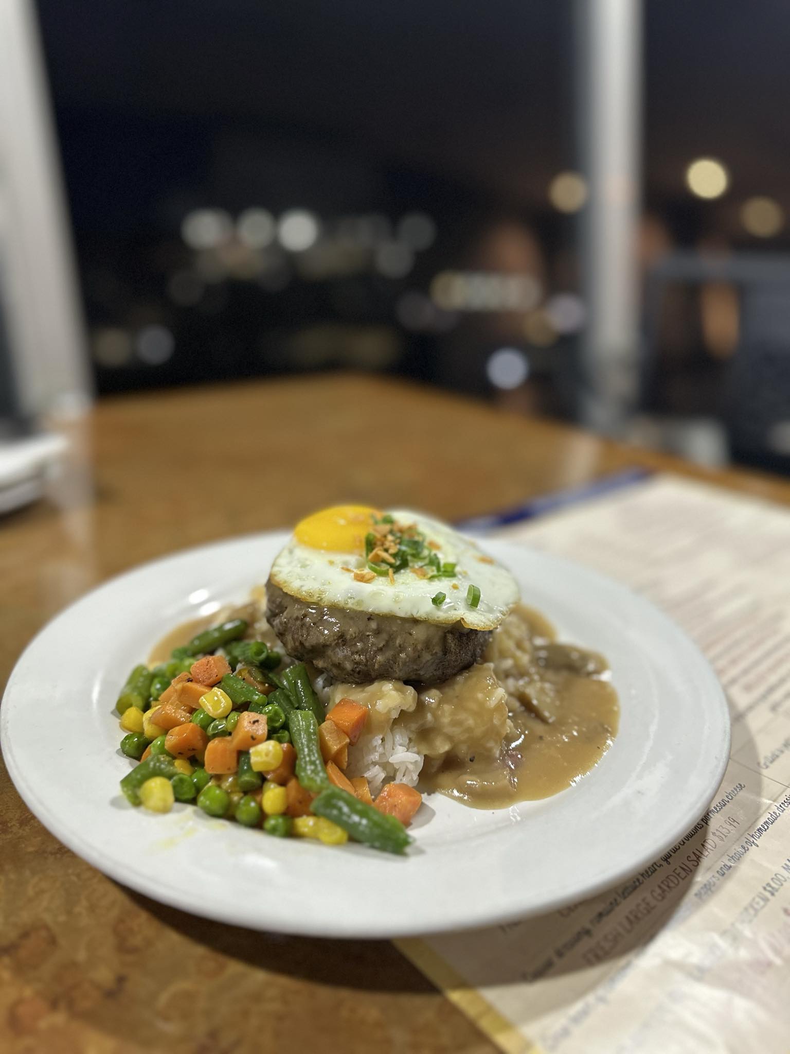 Loco Moco from 360 Revolving Restaurant.