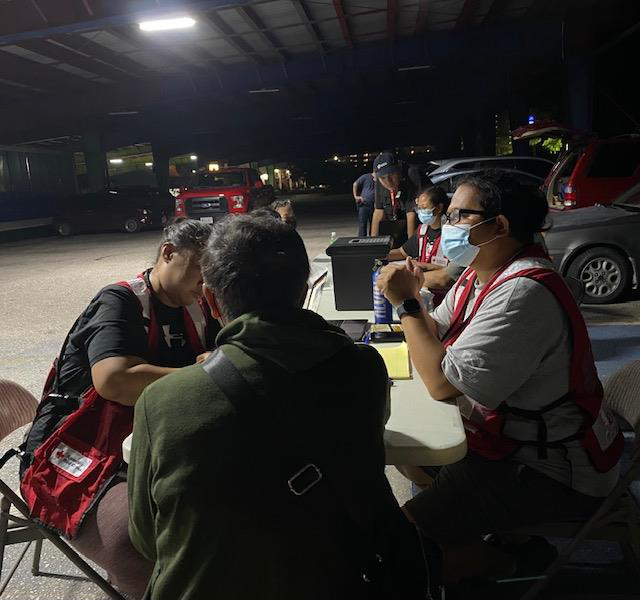 American Red Cross assisted 18 individuals who were displaced as a result of a structure fire on Saturday evening.