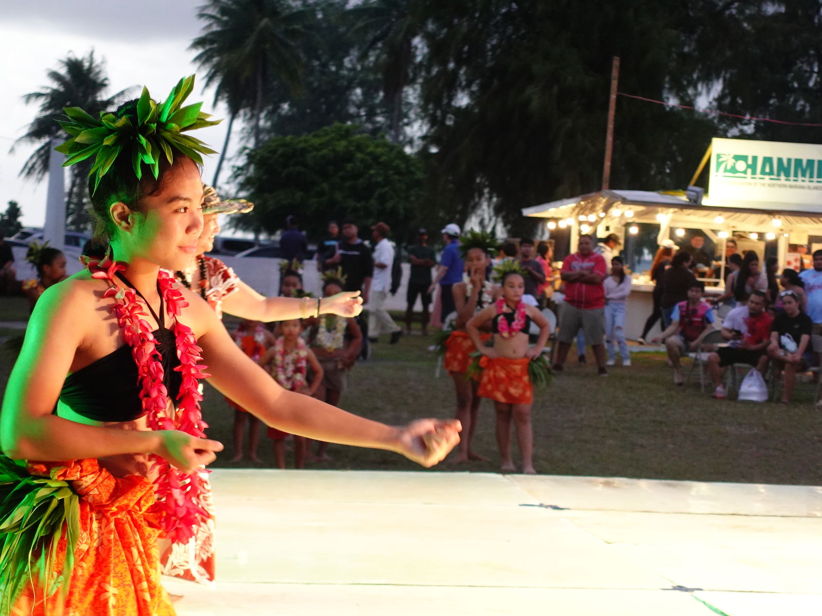 Te Kanuhau Nui performs at the 25th Annual Taste of the Marianas International Food Festival on May 11, 2024, at American Memorial Park in Garapan, Saipan. 