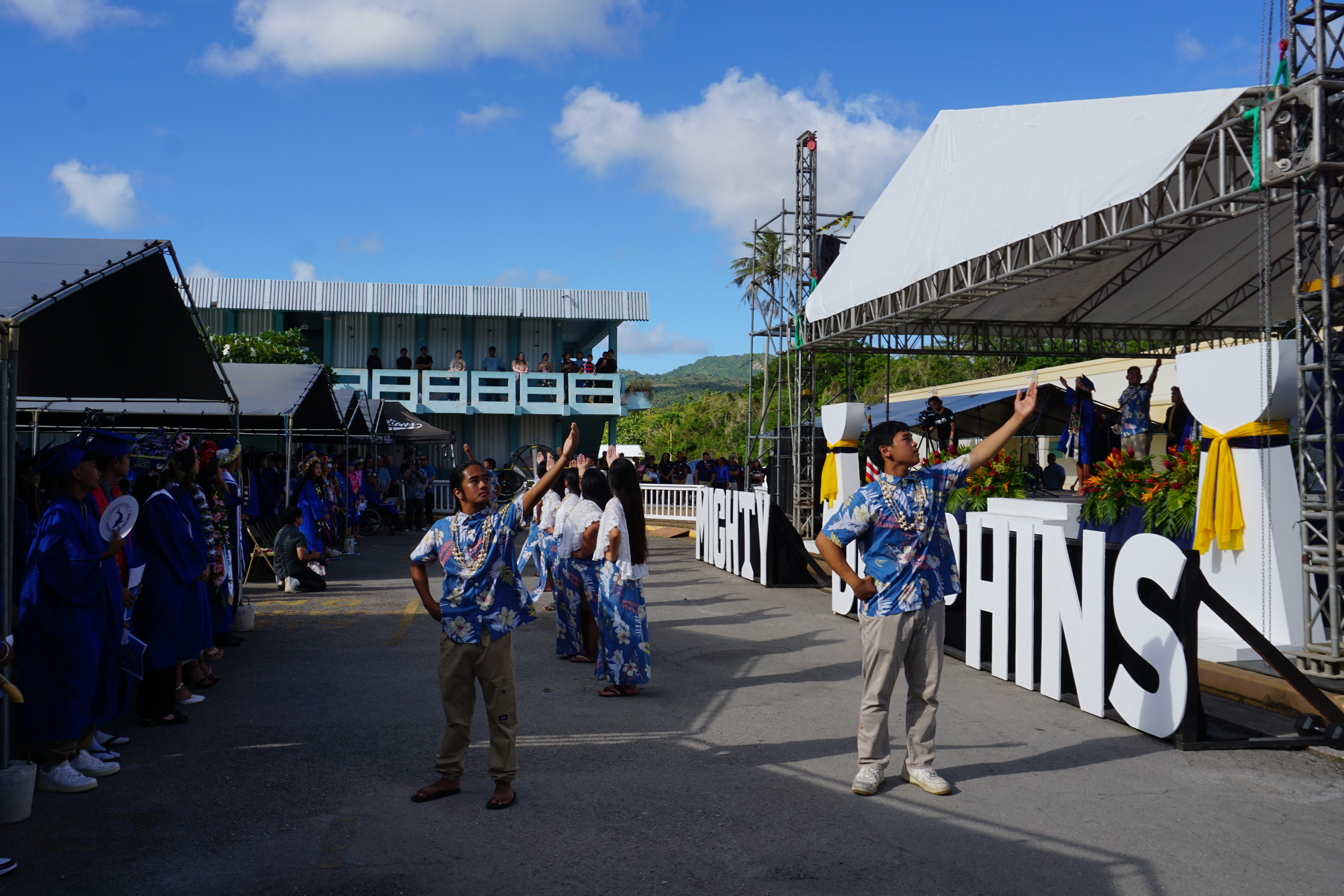 The graduation ceremony was highlighted by a cultural bendision.