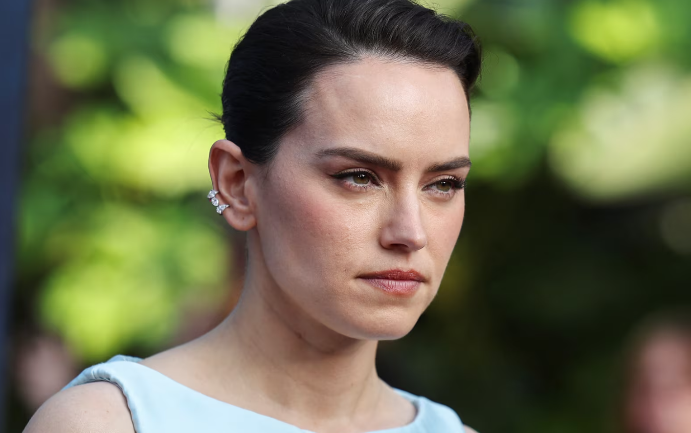 Cast member Daisy Ridley attends the World Premiere of Disney's "Young Woman and the Sea" in Hollywood, Los Angeles, California, May 16, 2024.