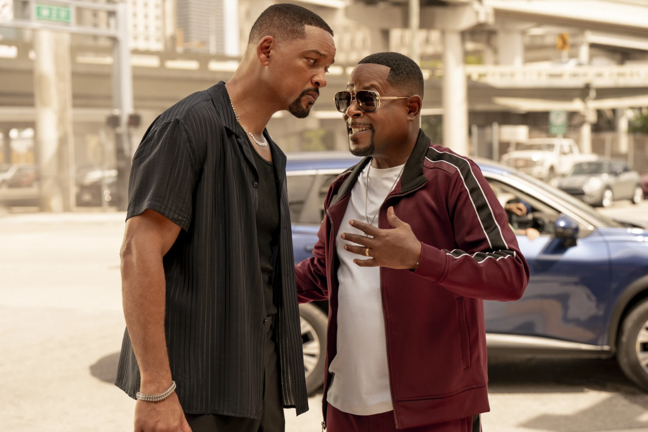 Will Smith, left, and Martin Lawrence in “Bad Boys: Ride of Die.”