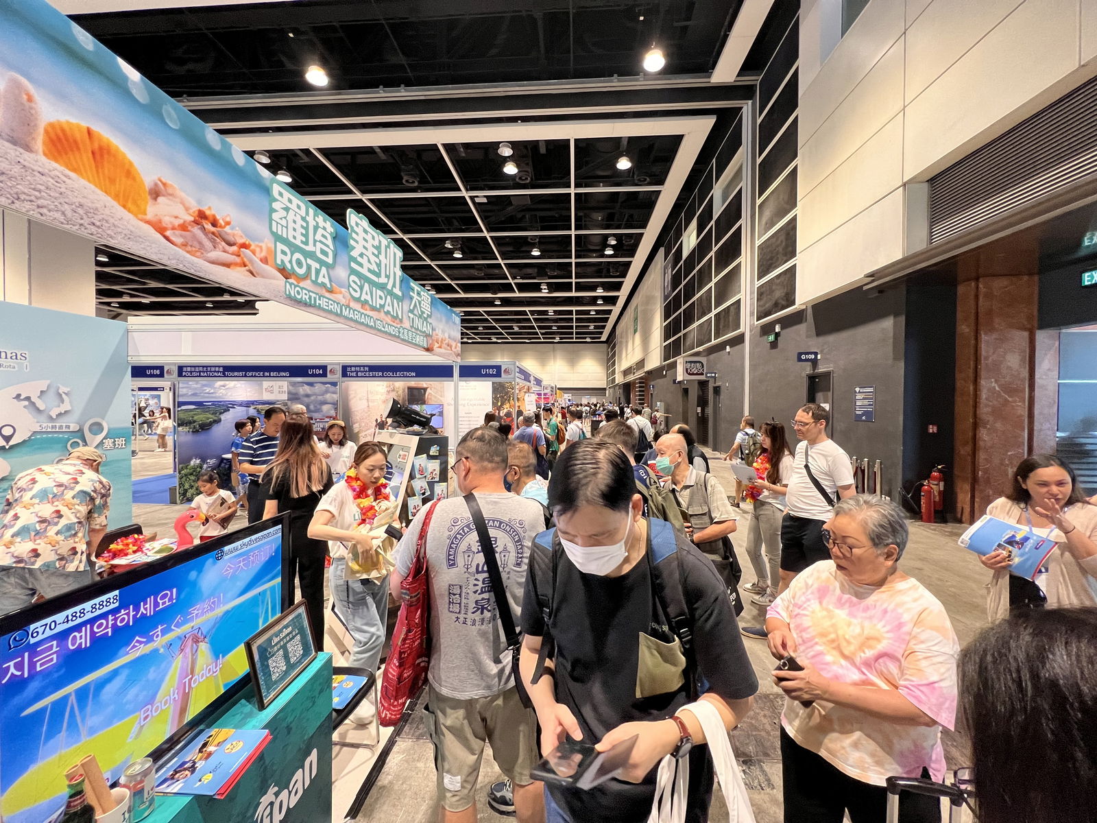 The Marianas Visitors Authority promotes the Marianas at the International Travel Expo Hong Kong held on June 13-16, 2024, at the Hong Kong Convention & Exhibition Center. Over 70,000 consumers and travel trade and media representatives attended the event.