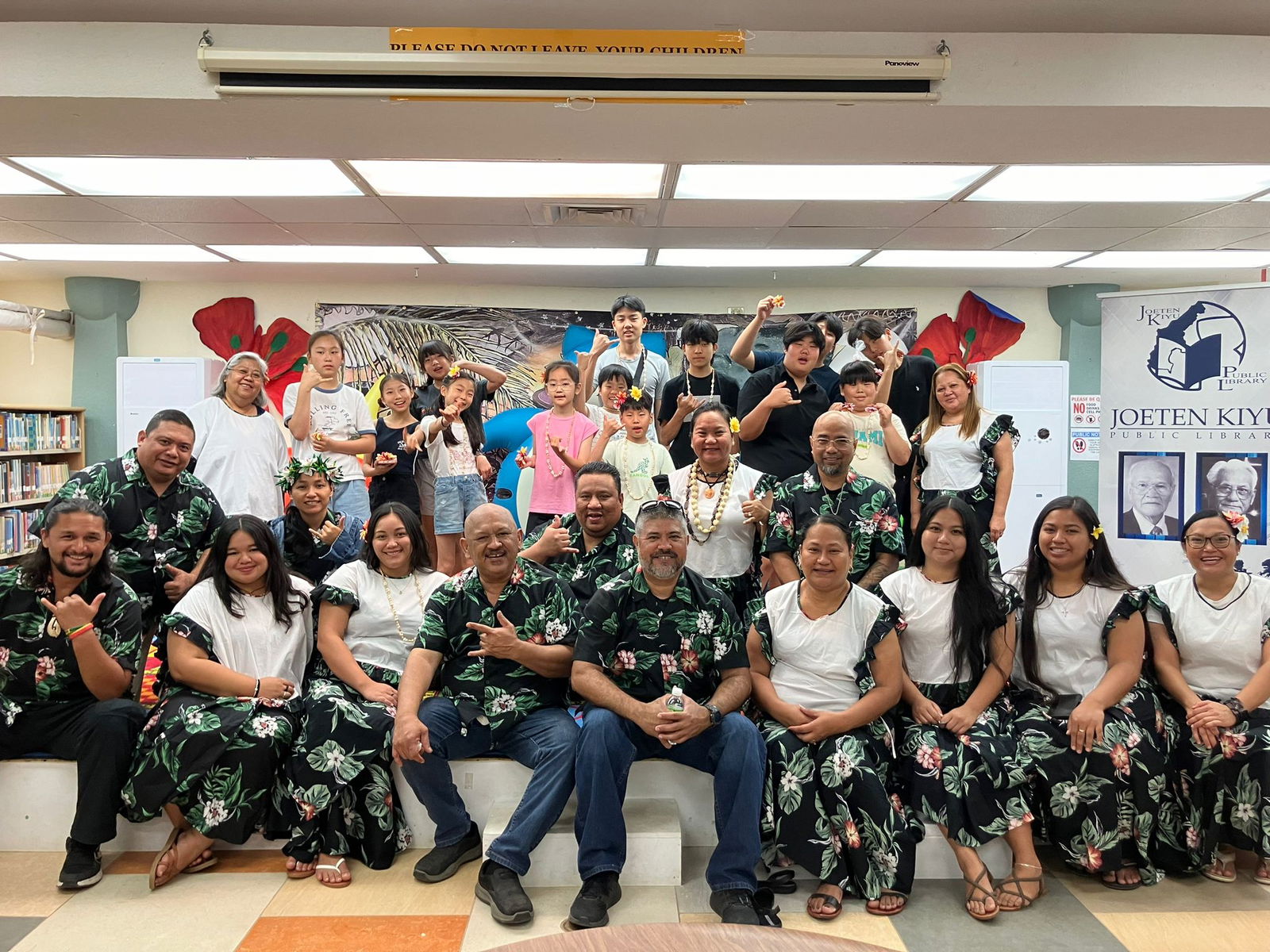 At Joeten-Kiyu Public Library.