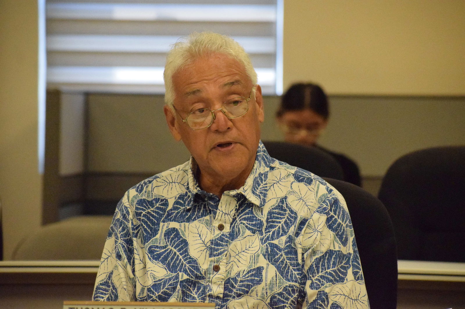 CPA board member Thomas Villagomez speaks