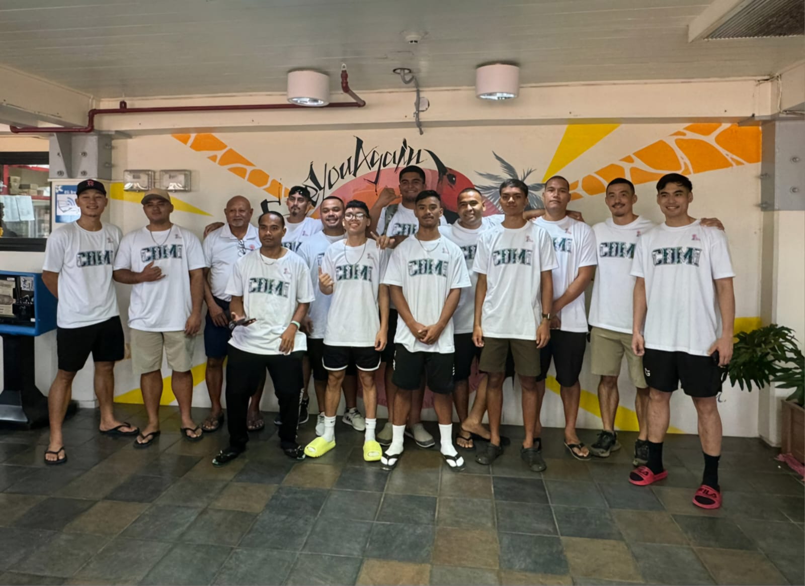 The NMI's Men Basketball Team