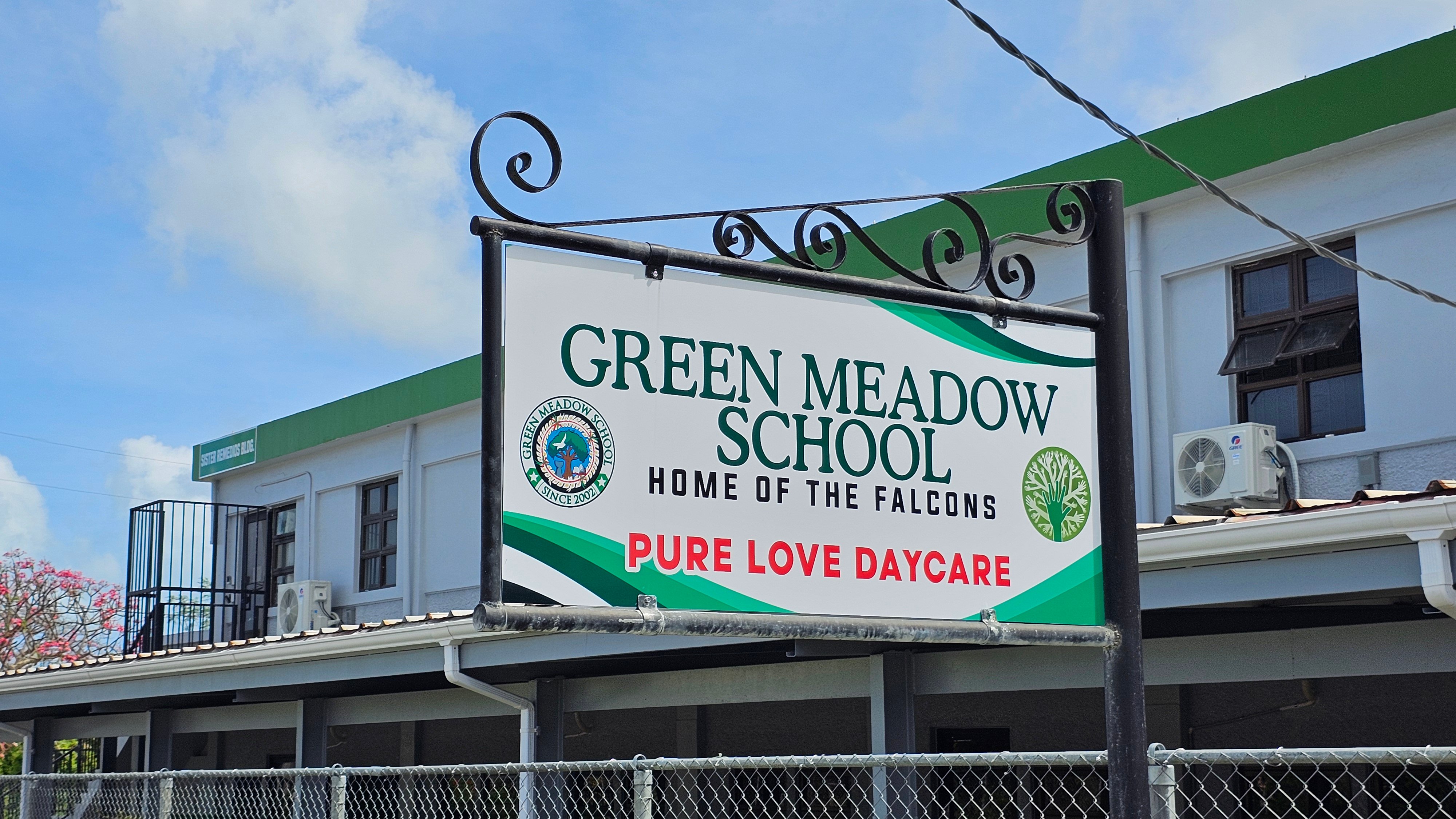 Outdoor sign of the new GMS.