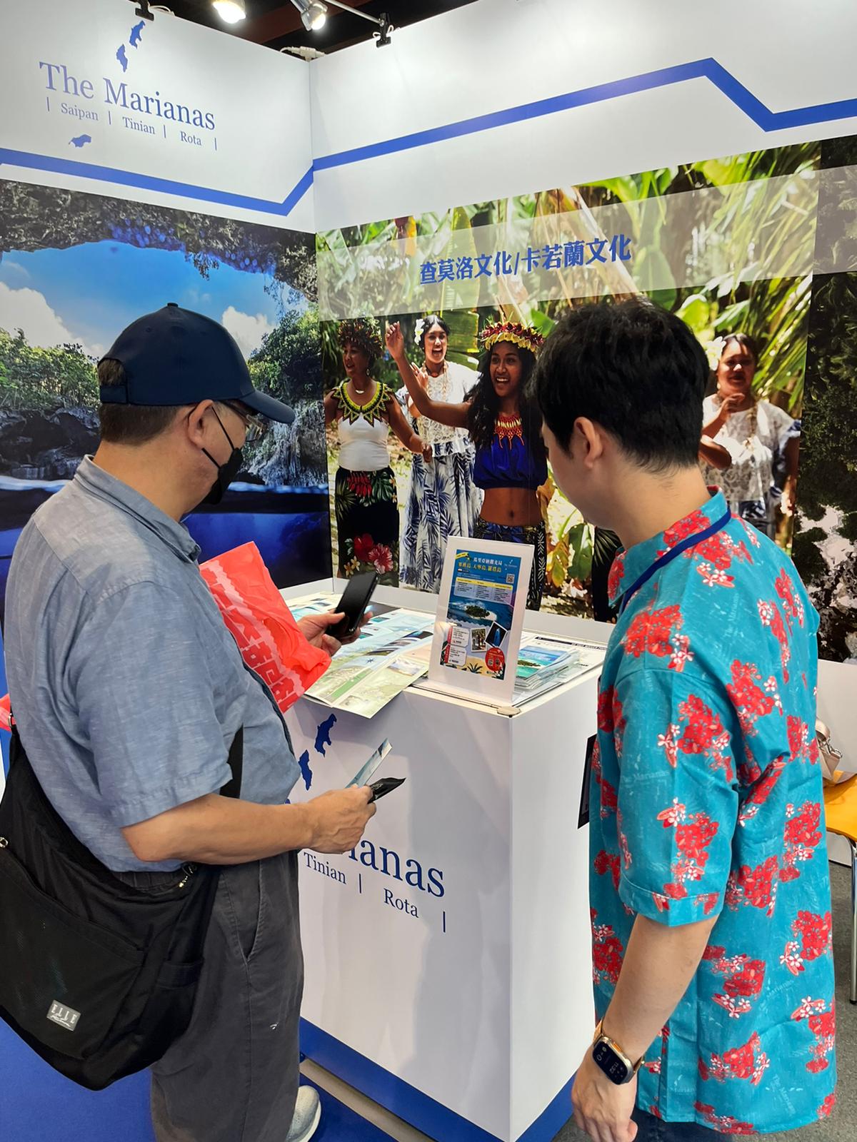The Marianas Visitors Authority promotes the Marianas at the Taipei Tourism Expo 2024 held on May 31-June 3, 2024 in Taiwan. The expo attracted over 307,000 attendees.
