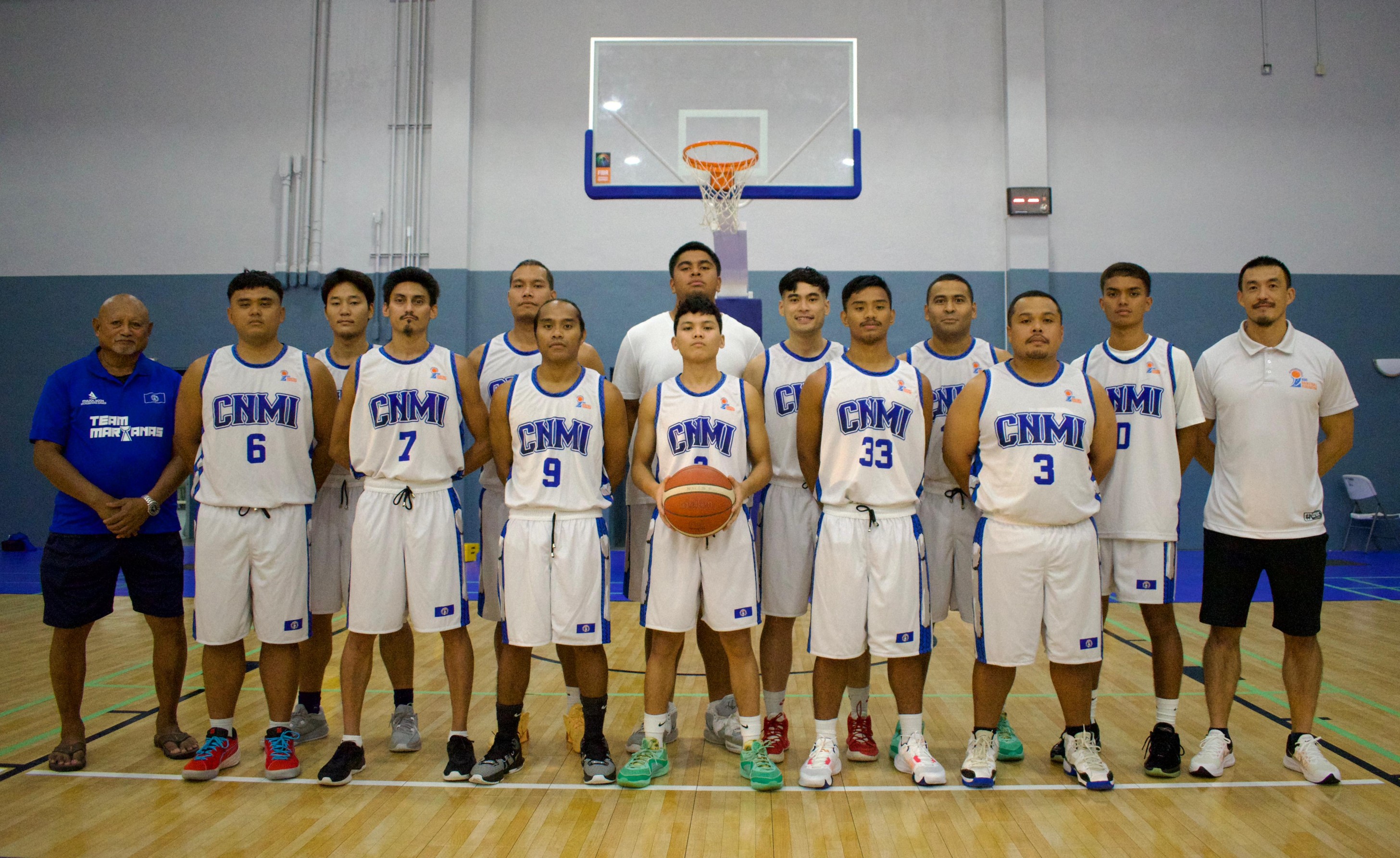 The NMI Men's Basketball Team