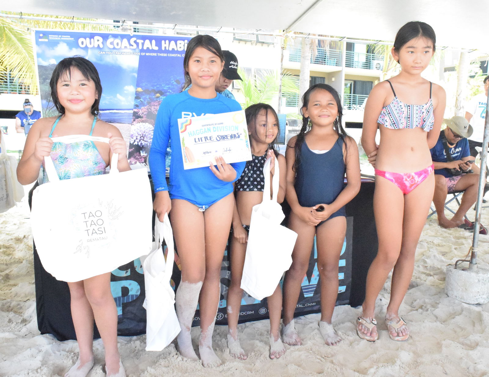 The Little Sirenas topped the Haggan Division.