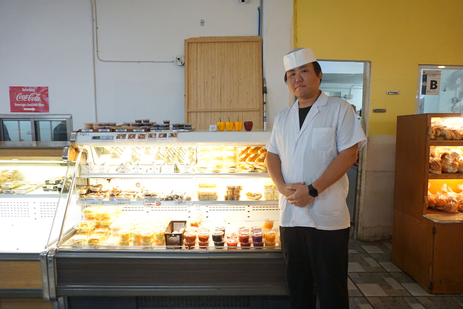 Chef Ryuta Yoshimoto poses for a photo. Himawari’s restaurant and bento section will be expanded. 