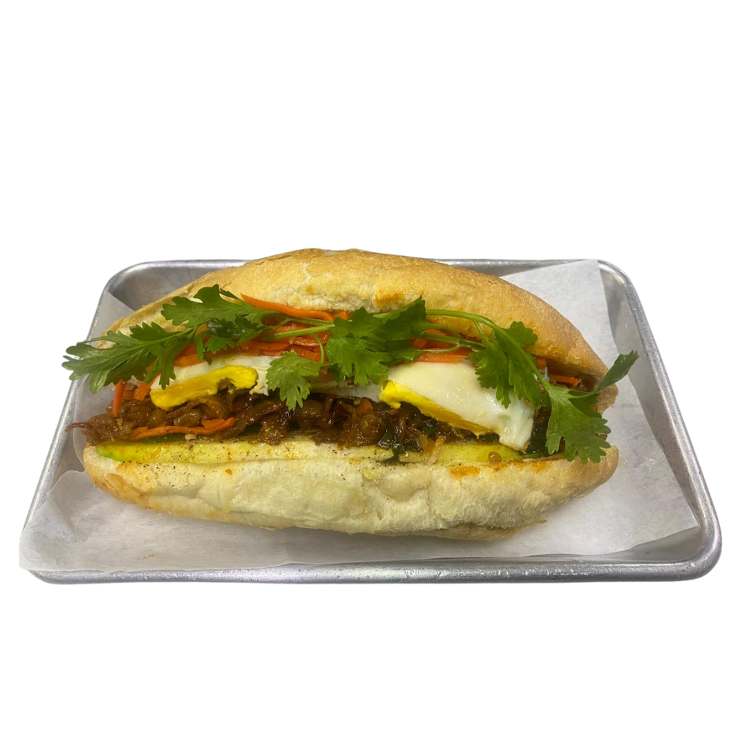 Bulgogi with Egg Banh Mi