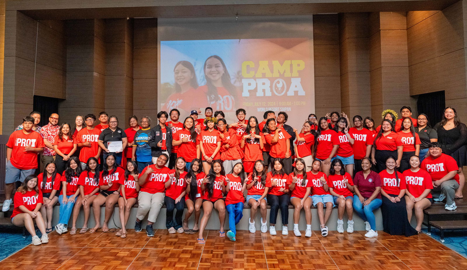 Participants of Camp PROA, a summer bridge camp hosted by Project PROA at Northern Marianas College, recently completed a two-week program on Saipan and Tinian that helped them prepare for college while learning about their cultural heritage.