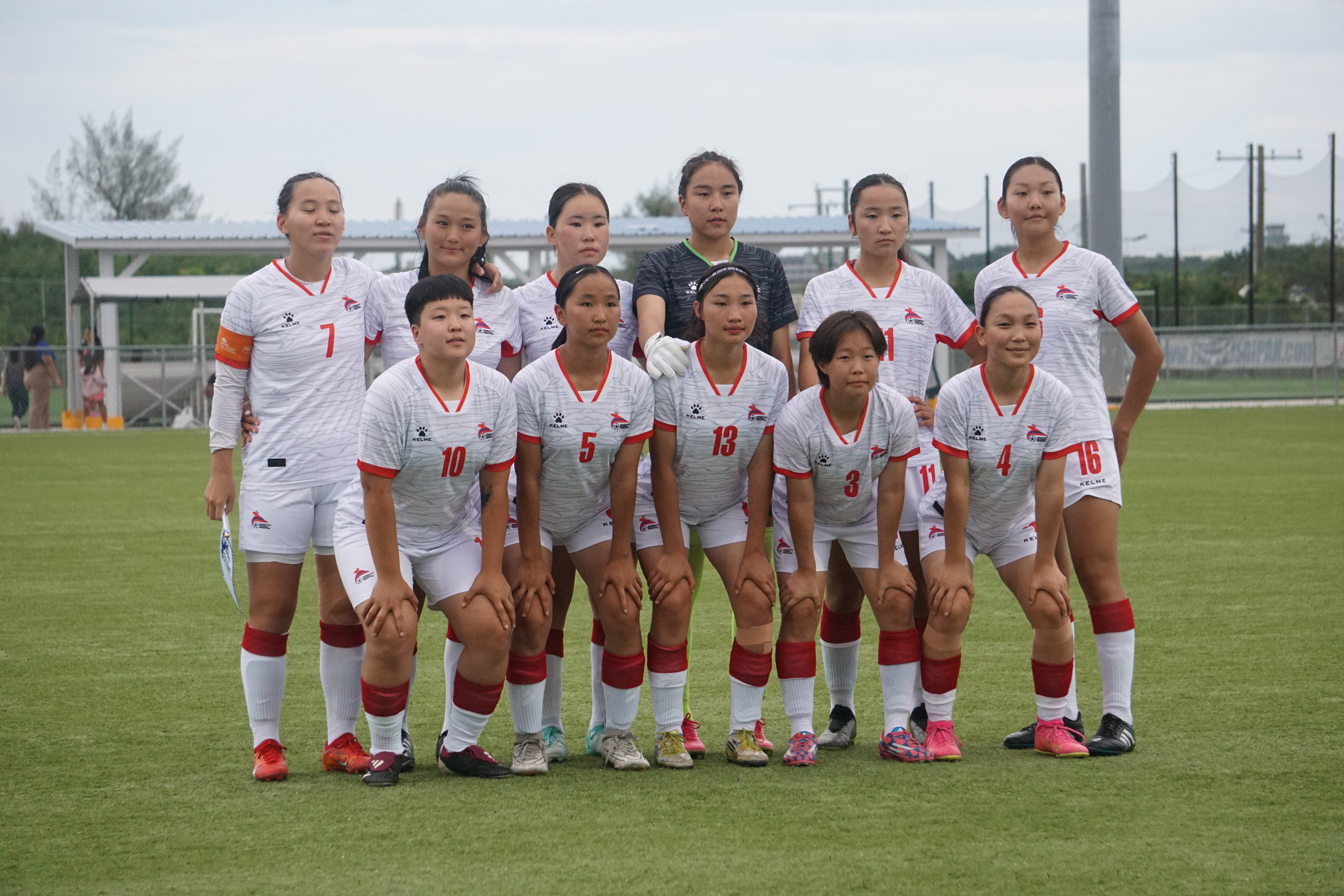 Photos taken prior to the opening match between the NMI Women's National Team and the Mongolia Women's National Team in the U21 Three Nations Cup at the NMI Soccer Training Center in Koblerville Tuesday night. 