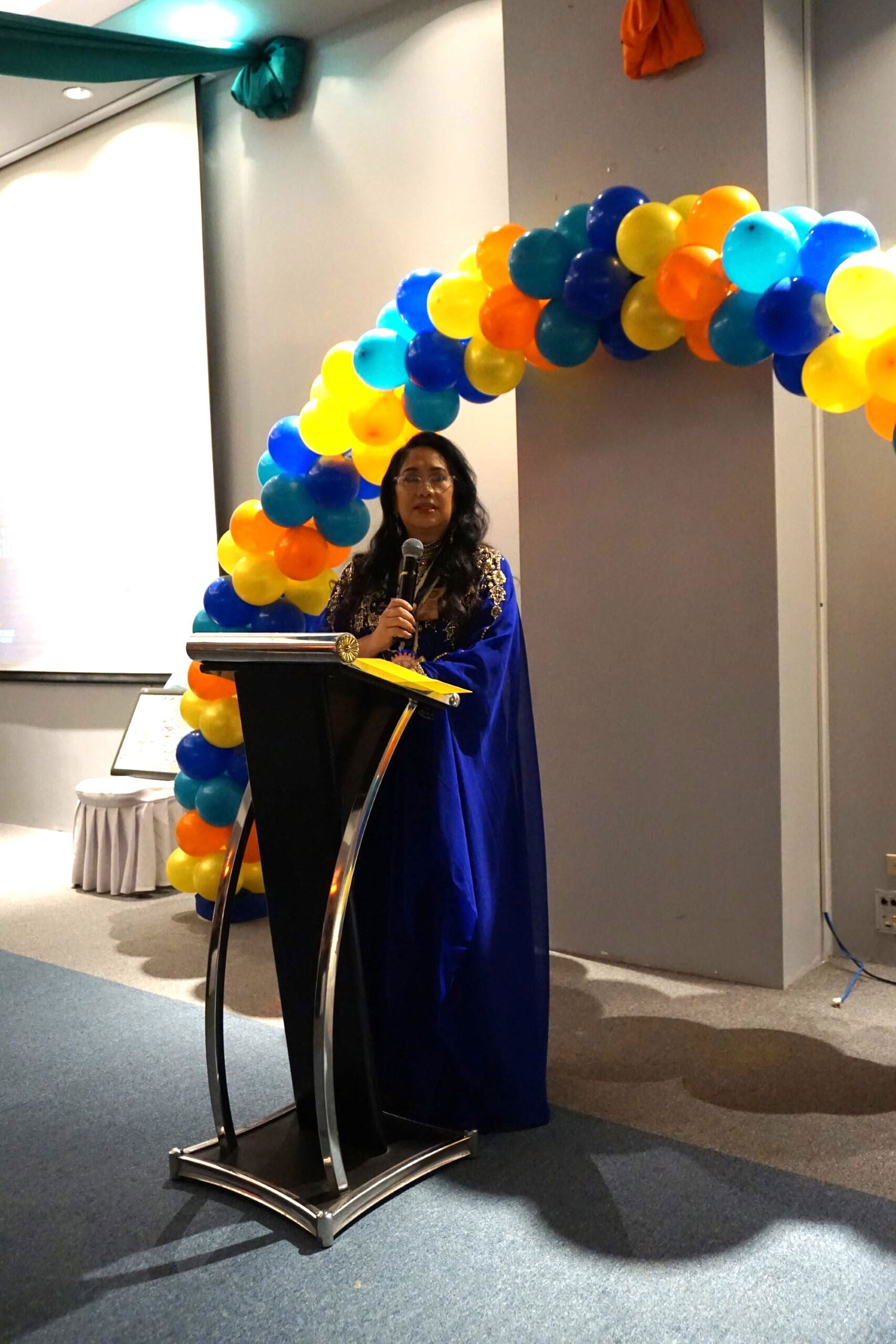 Joan Aquino is the Rotary Club of Saipan president for Rotary Year 2024-2025.