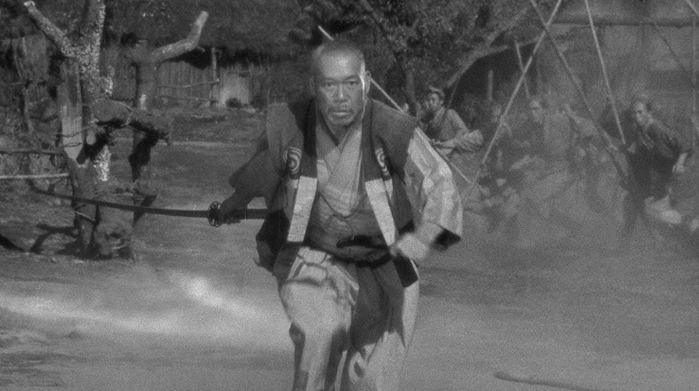 Takashi Shimura in a scene from the 1954 film “Seven Samurai.”
