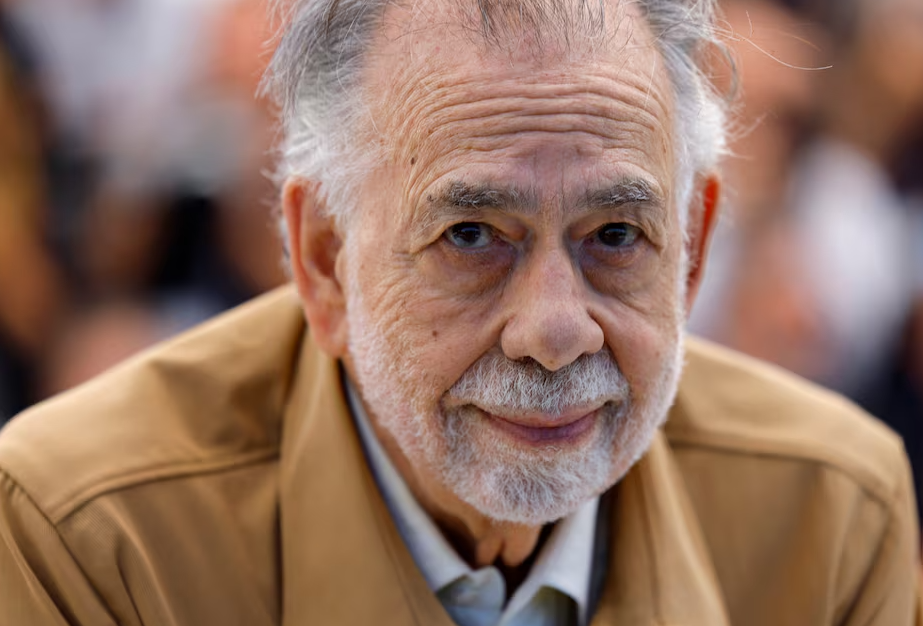 Director Francis Ford Coppola poses during a photocall for the film "Megalopolis" in competition at the 77th Cannes Film Festival in Cannes, France, May 17, 2024.