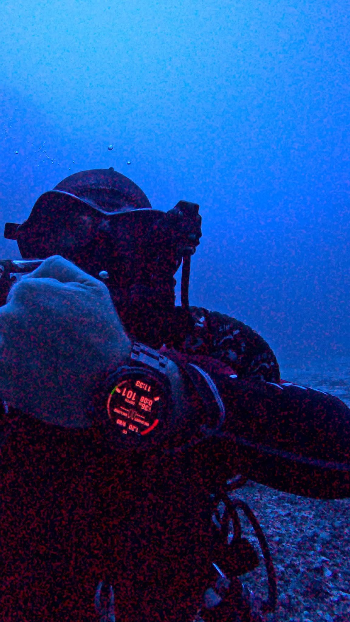 Axe Murderer owner Jay Wolfe takes a selfie at 101 meters.