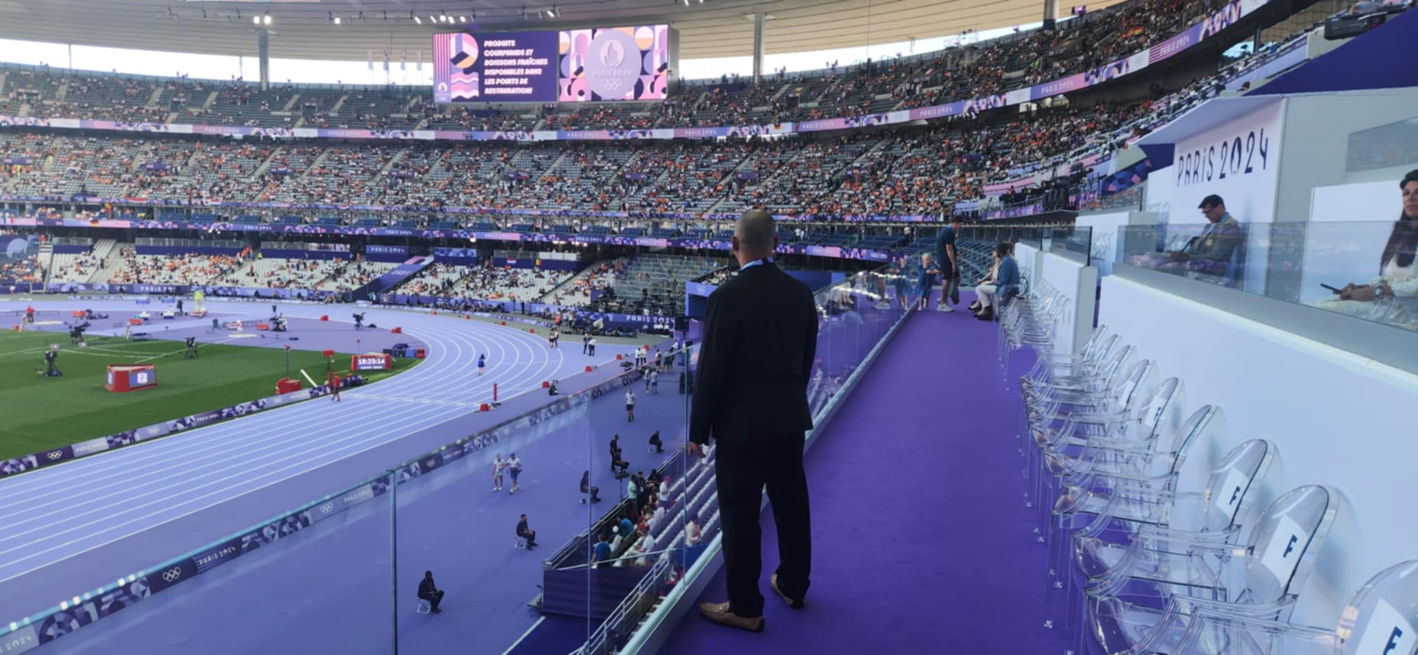 The NMI’s Robin Sapong was a member of the World Athletics Jury of Appeal at the recently concluded Olympic Games in Paris, France.